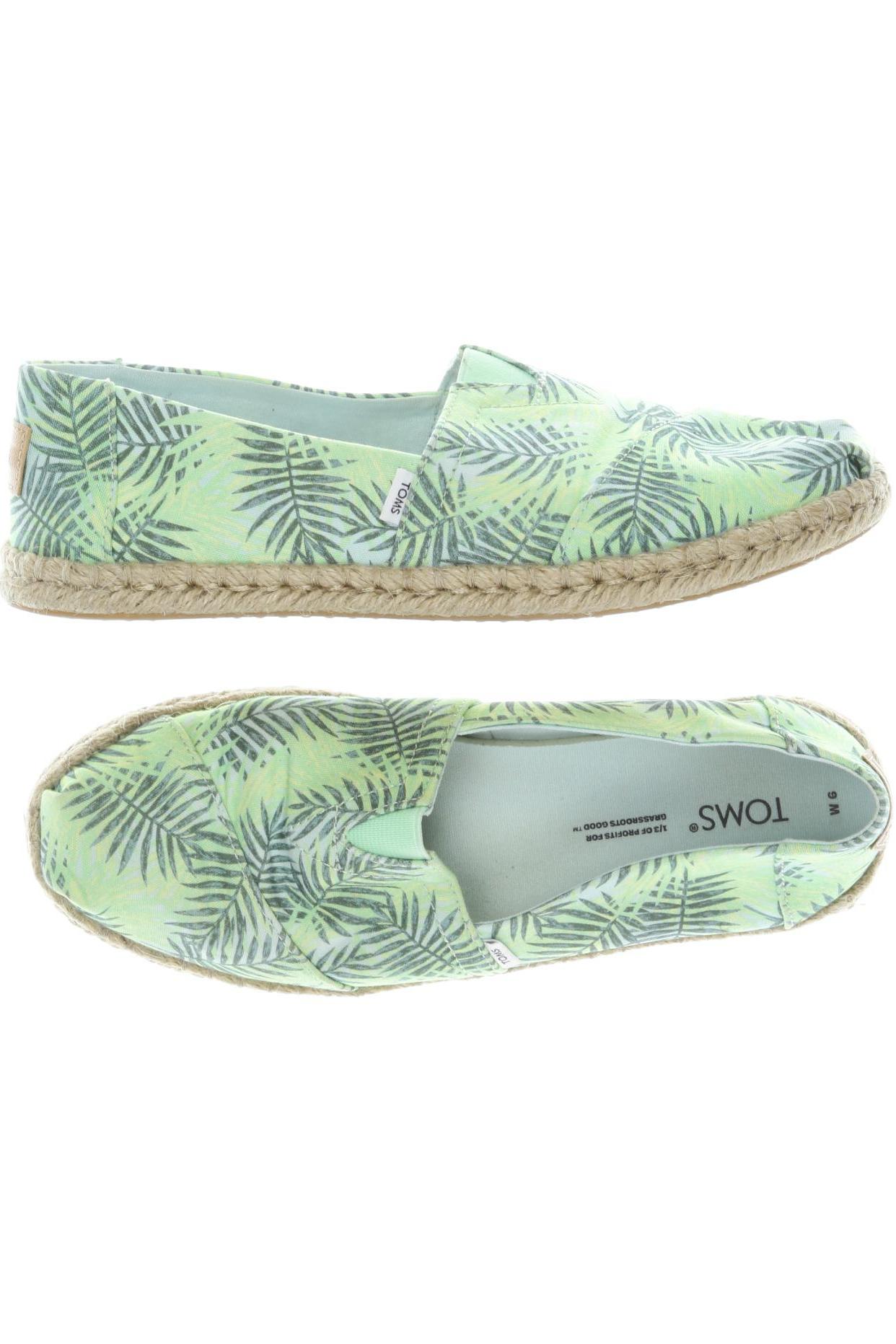 

Toms Damen Halbschuh, hellgrün, Gr. 36.5