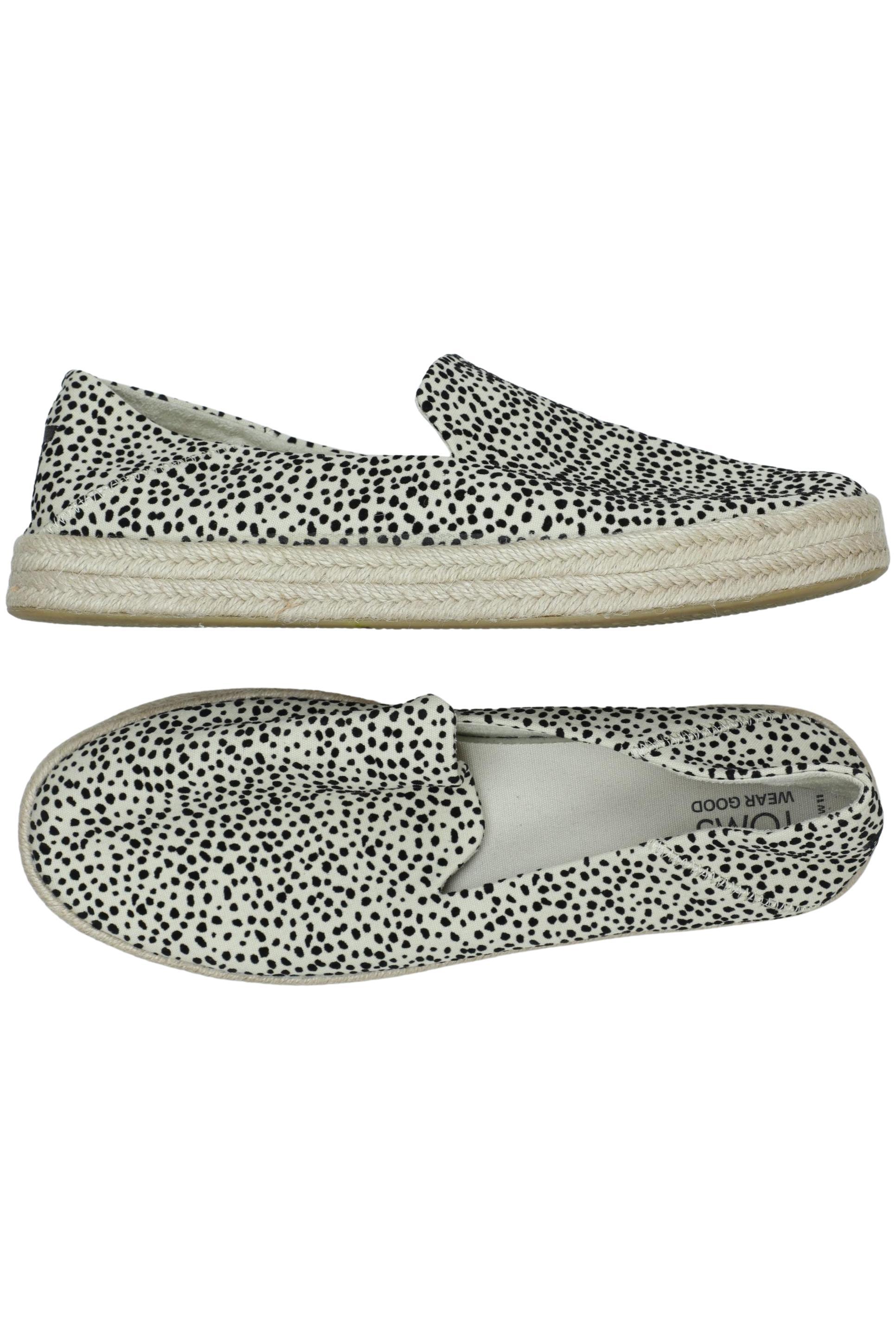 

Toms Damen Halbschuh, cremeweiß, Gr. 42.5