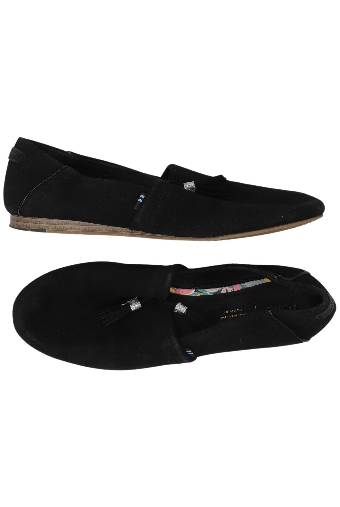 

Toms Damen Halbschuh, schwarz, Gr. 38.5