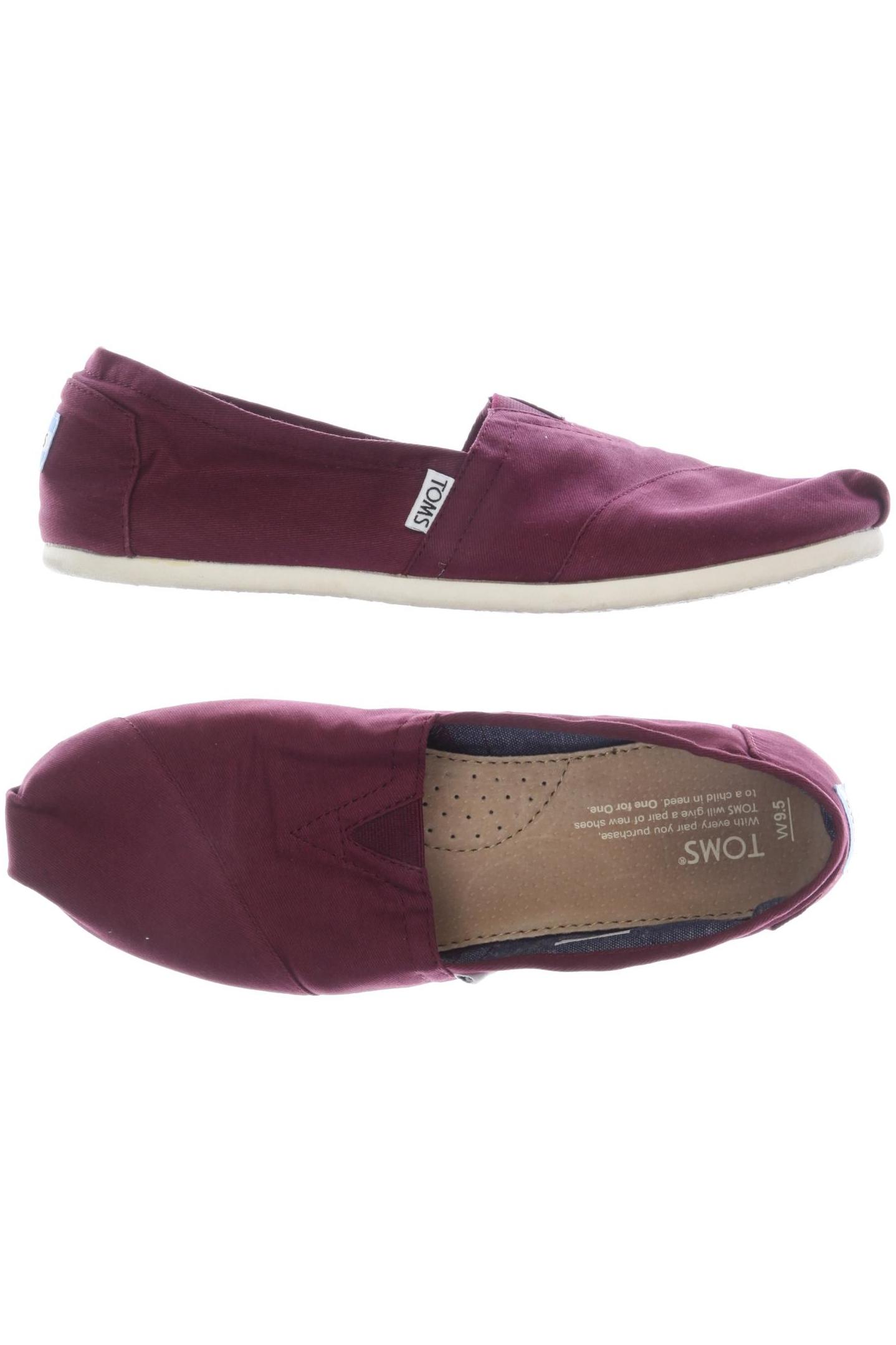 

Toms Damen Halbschuh, bordeaux, Gr. 41