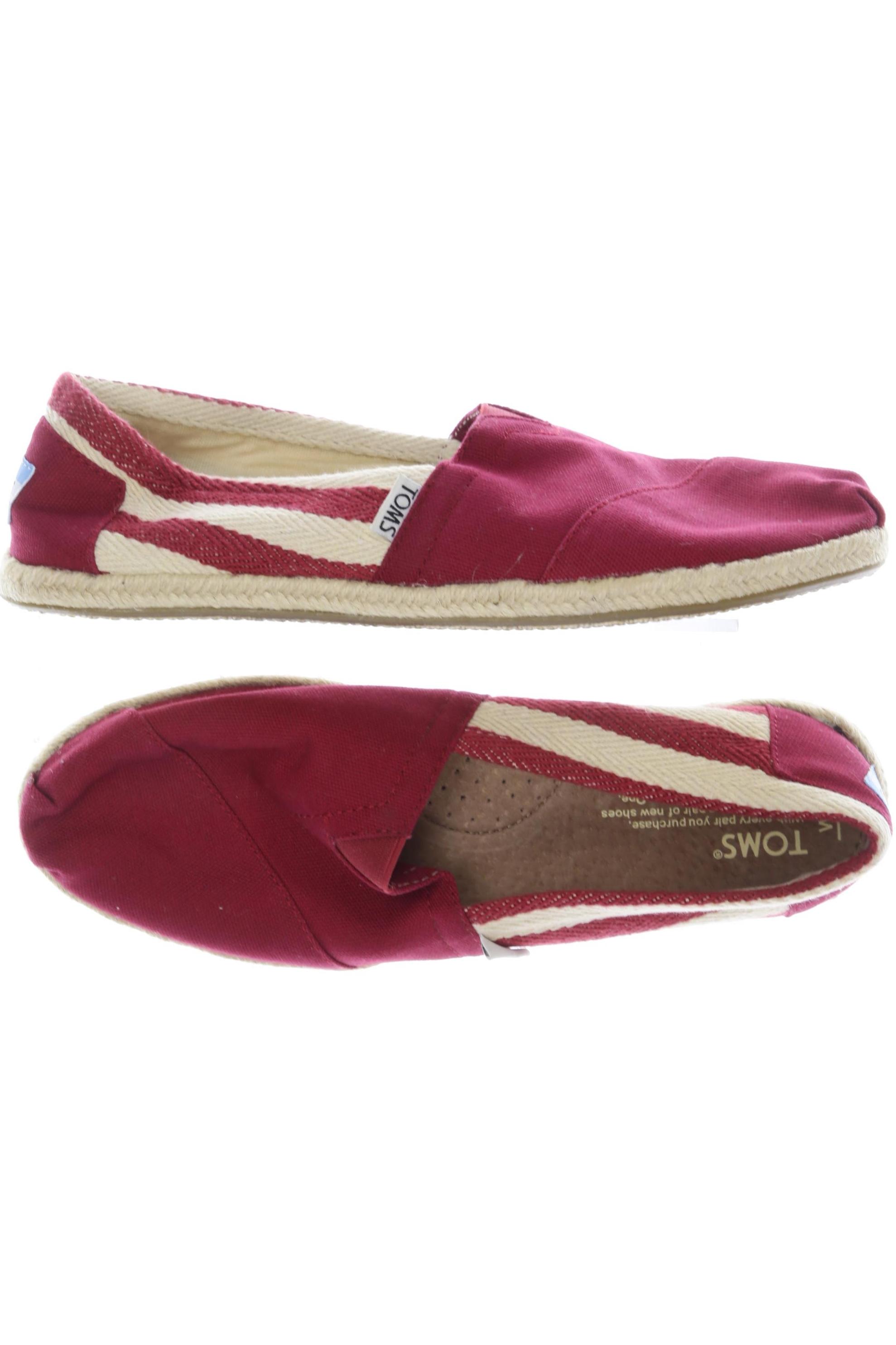 

Toms Damen Halbschuh, bordeaux, Gr. 38.5