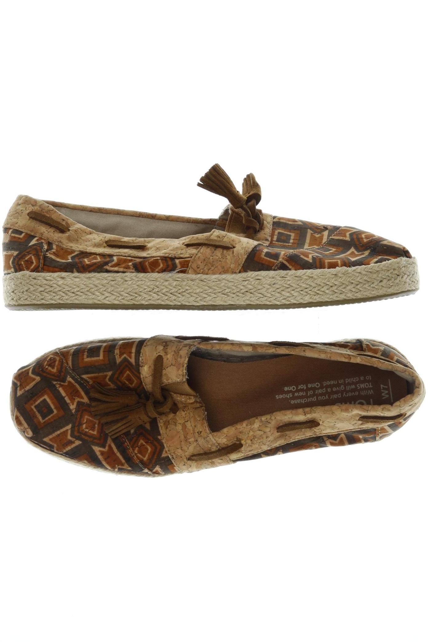 

Toms Damen Halbschuh, braun, Gr. 7