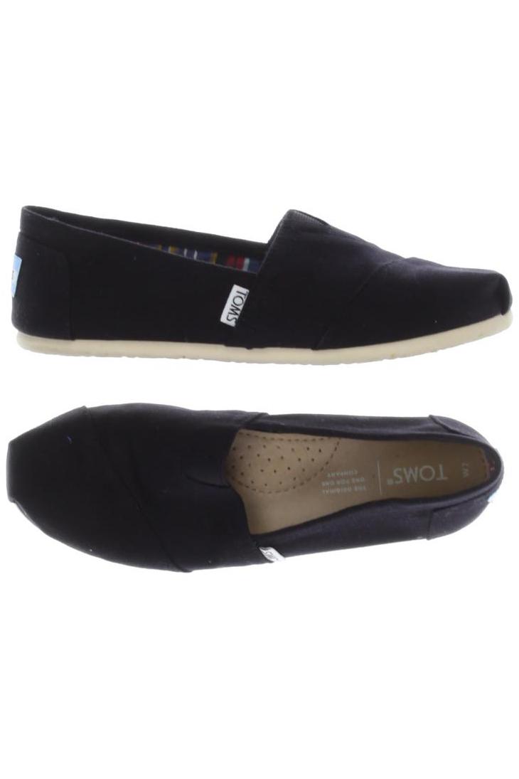 

Toms Damen Halbschuh, schwarz, Gr. 7