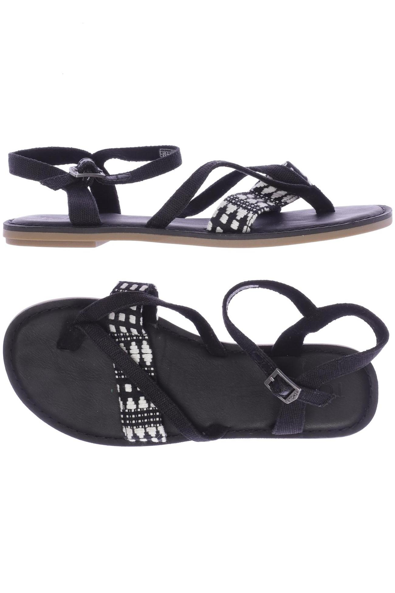

Toms Damen Sandale, schwarz, Gr. 37