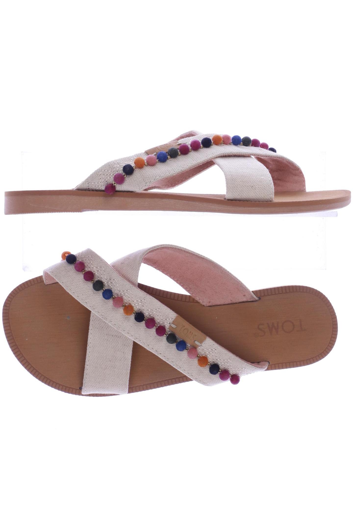 

Toms Damen Sandale, beige, Gr. 34