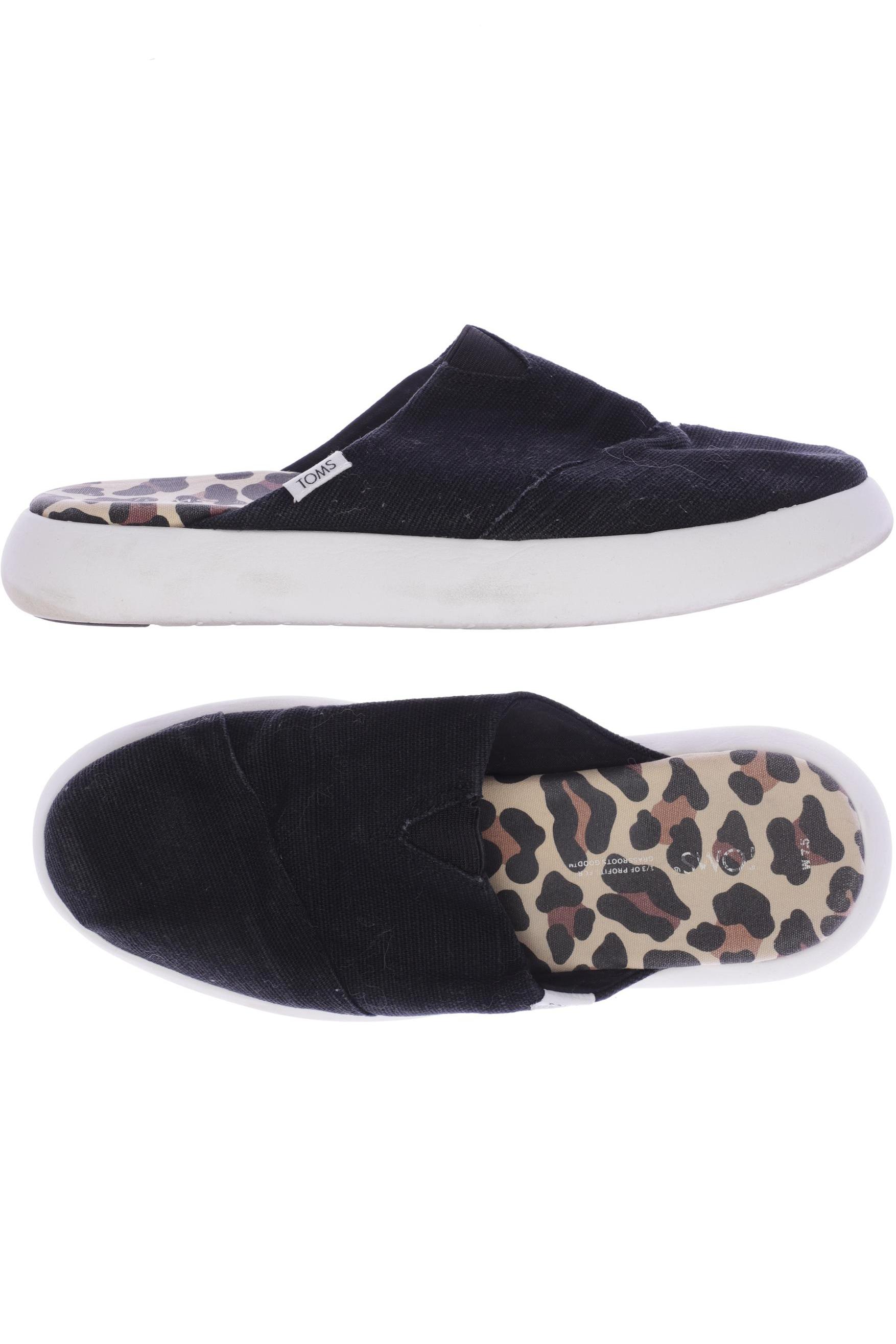

Toms Damen Sandale, schwarz, Gr. 7.5