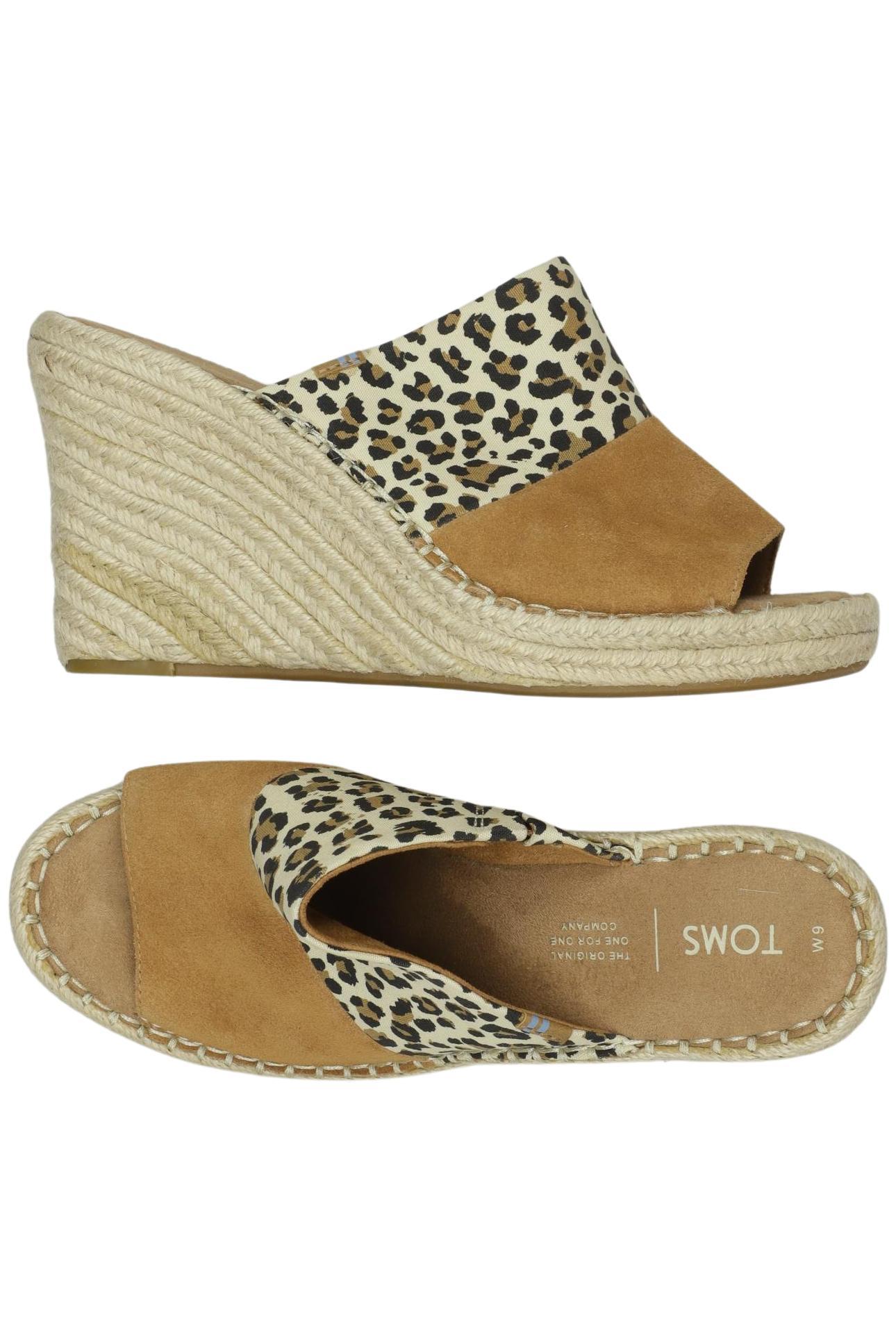 

Toms Damen Sandale, beige, Gr. 40