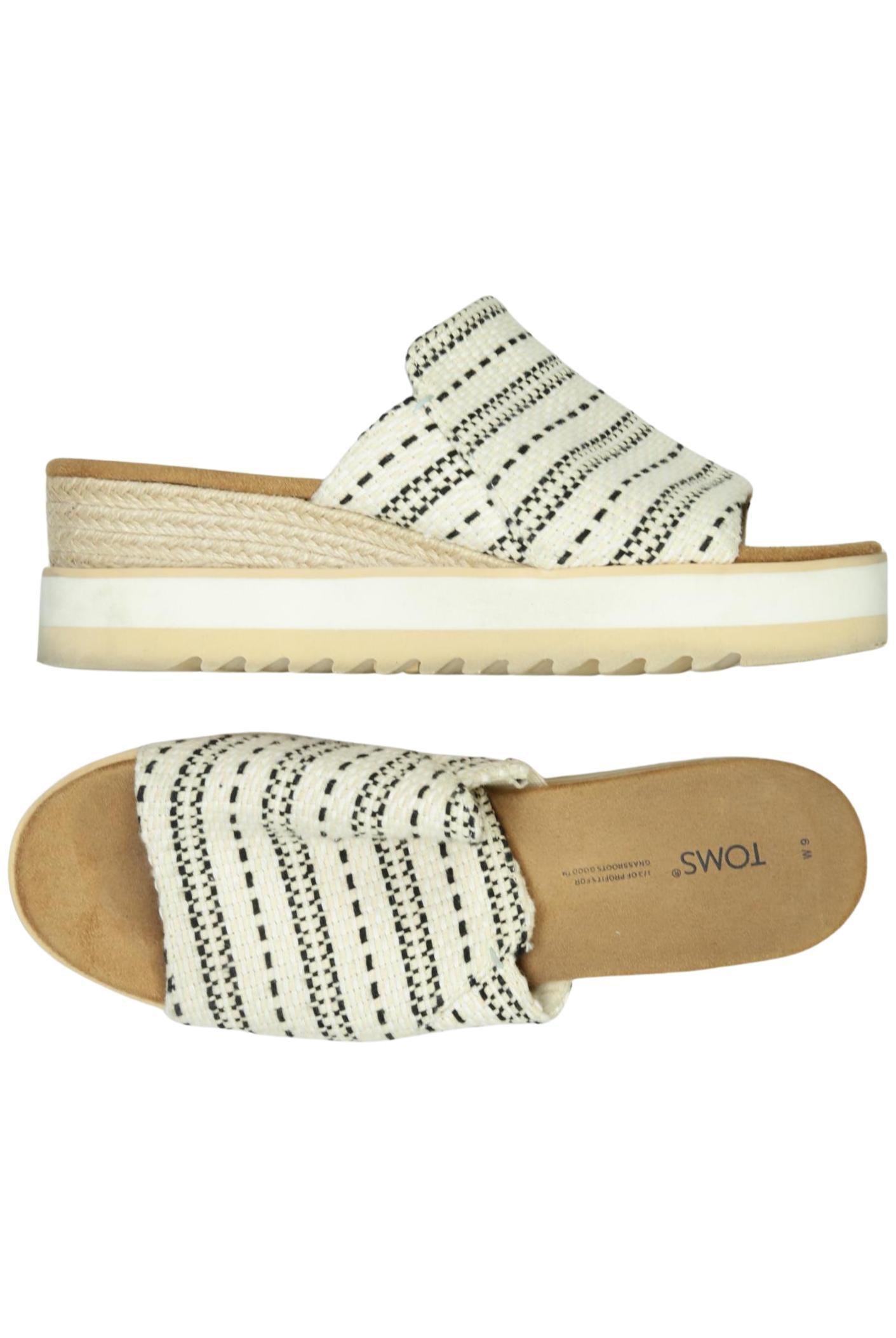 

Toms Damen Sandale, beige, Gr. 40