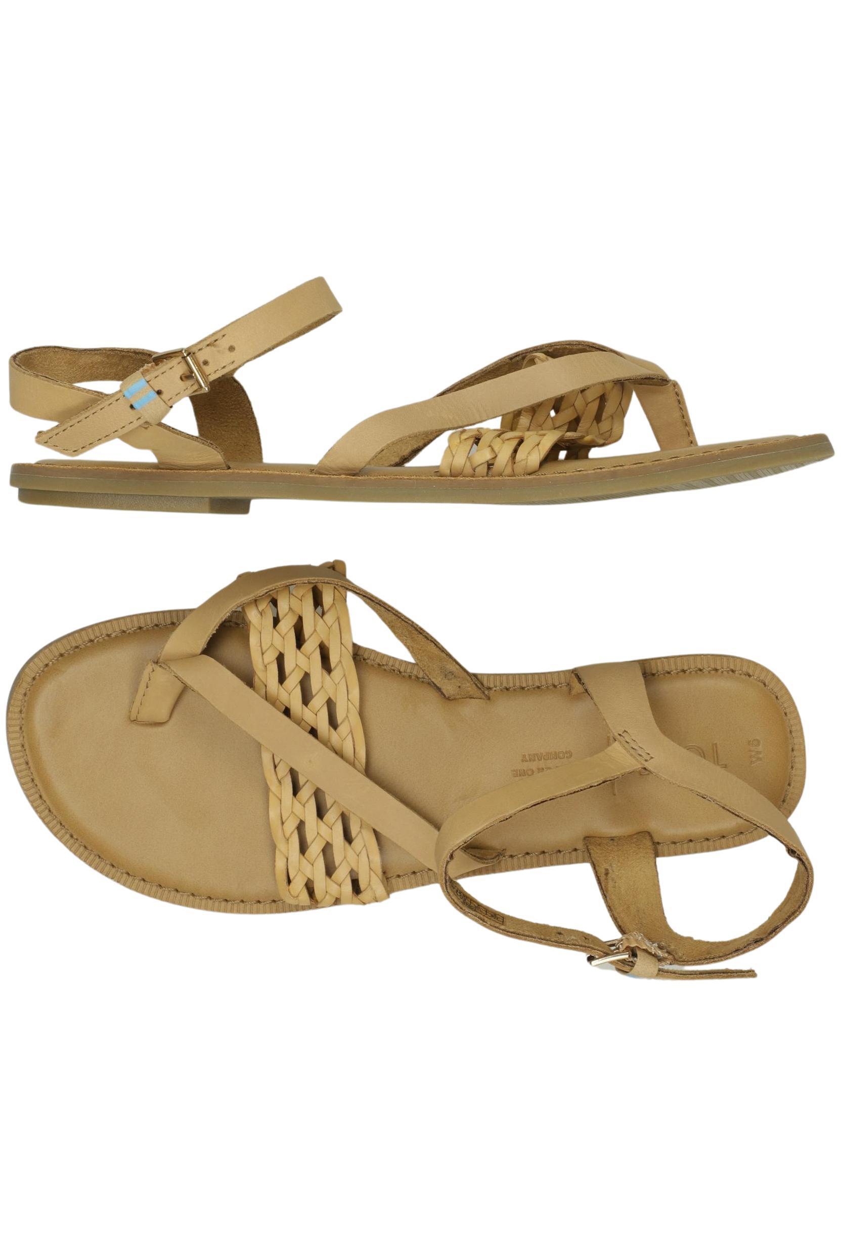 

Toms Damen Sandale, braun, Gr. 36.5