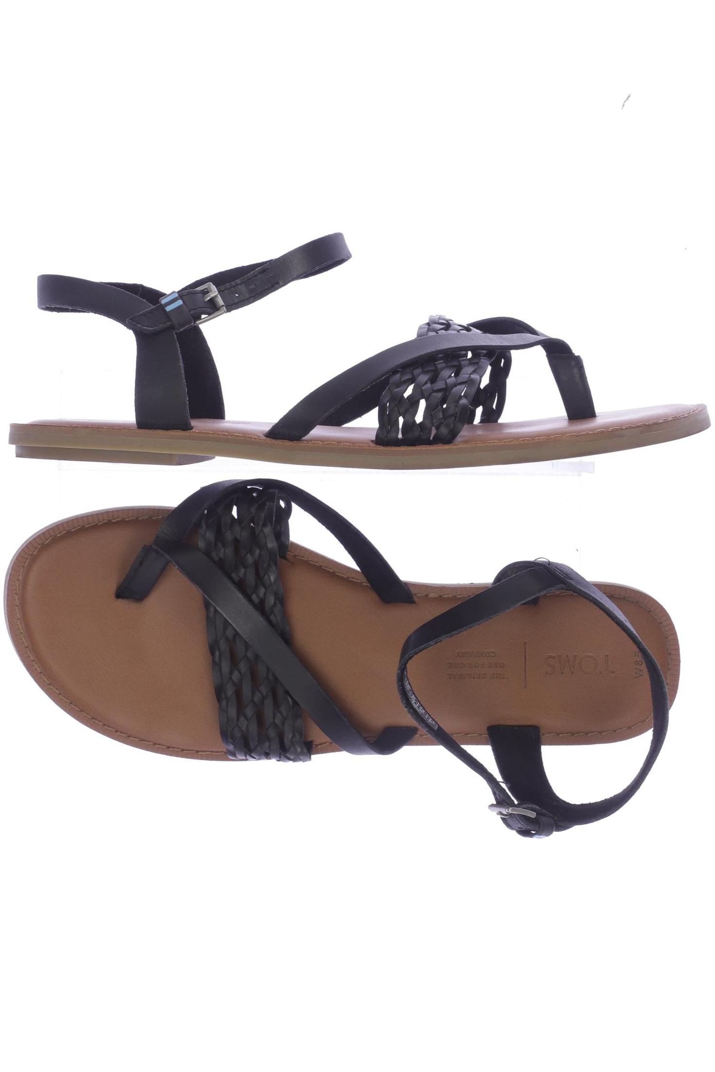 

Toms Damen Sandale, schwarz, Gr. 39