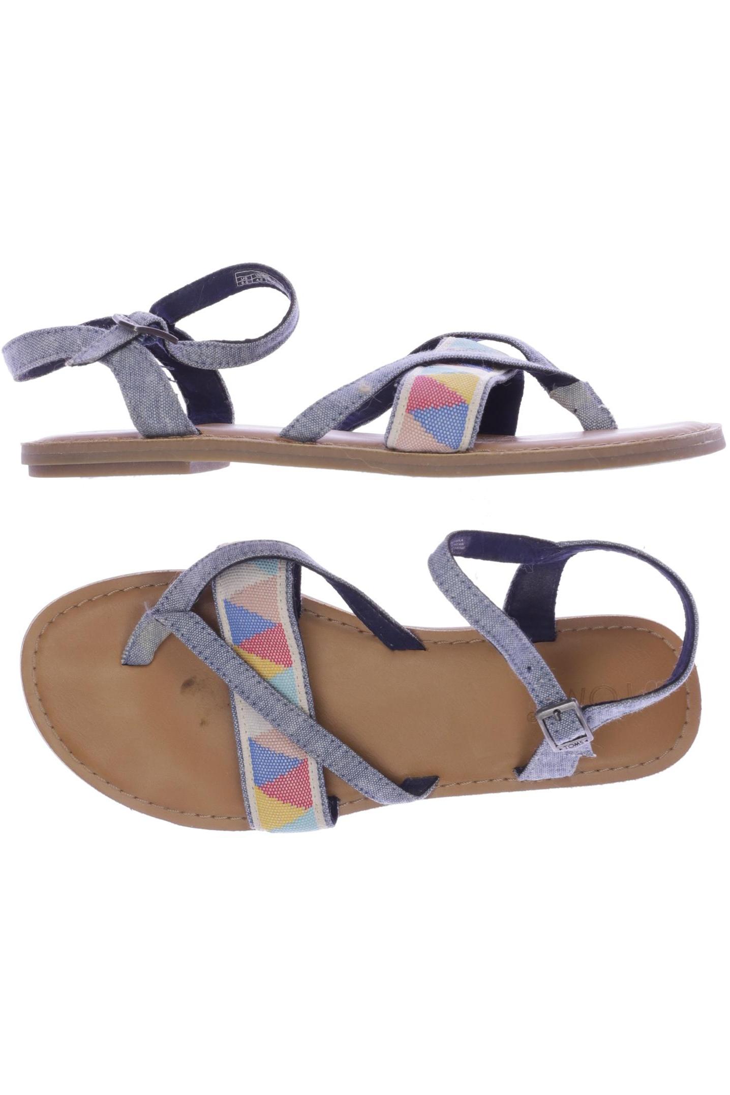 

Toms Damen Sandale, blau, Gr. 37