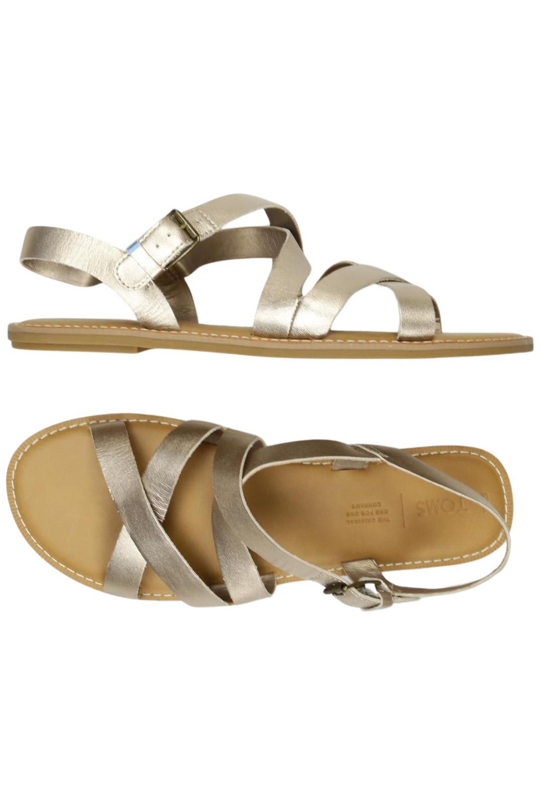 

Toms Damen Sandale, beige, Gr. 41