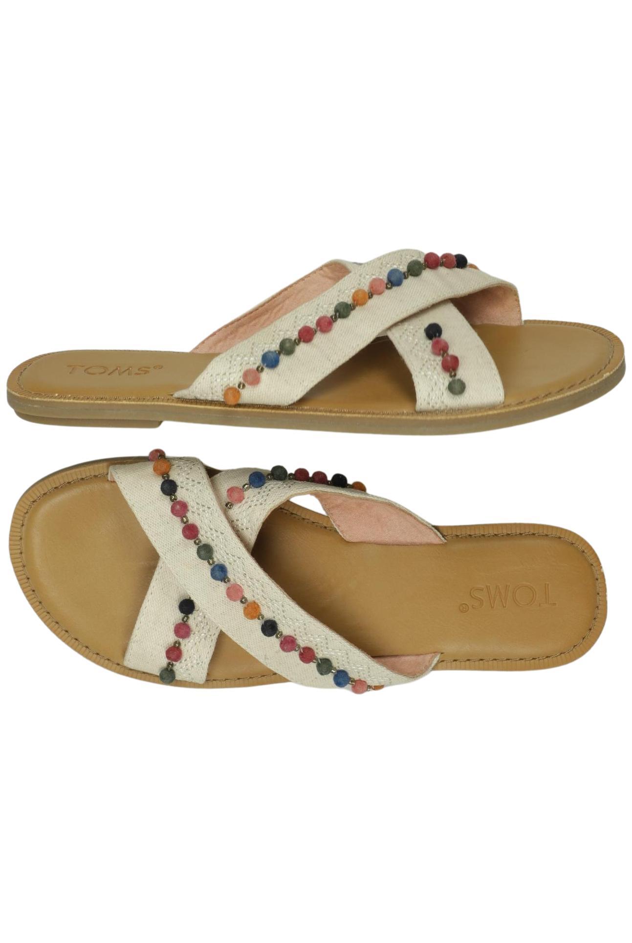 

Toms Damen Sandale, beige, Gr. 38