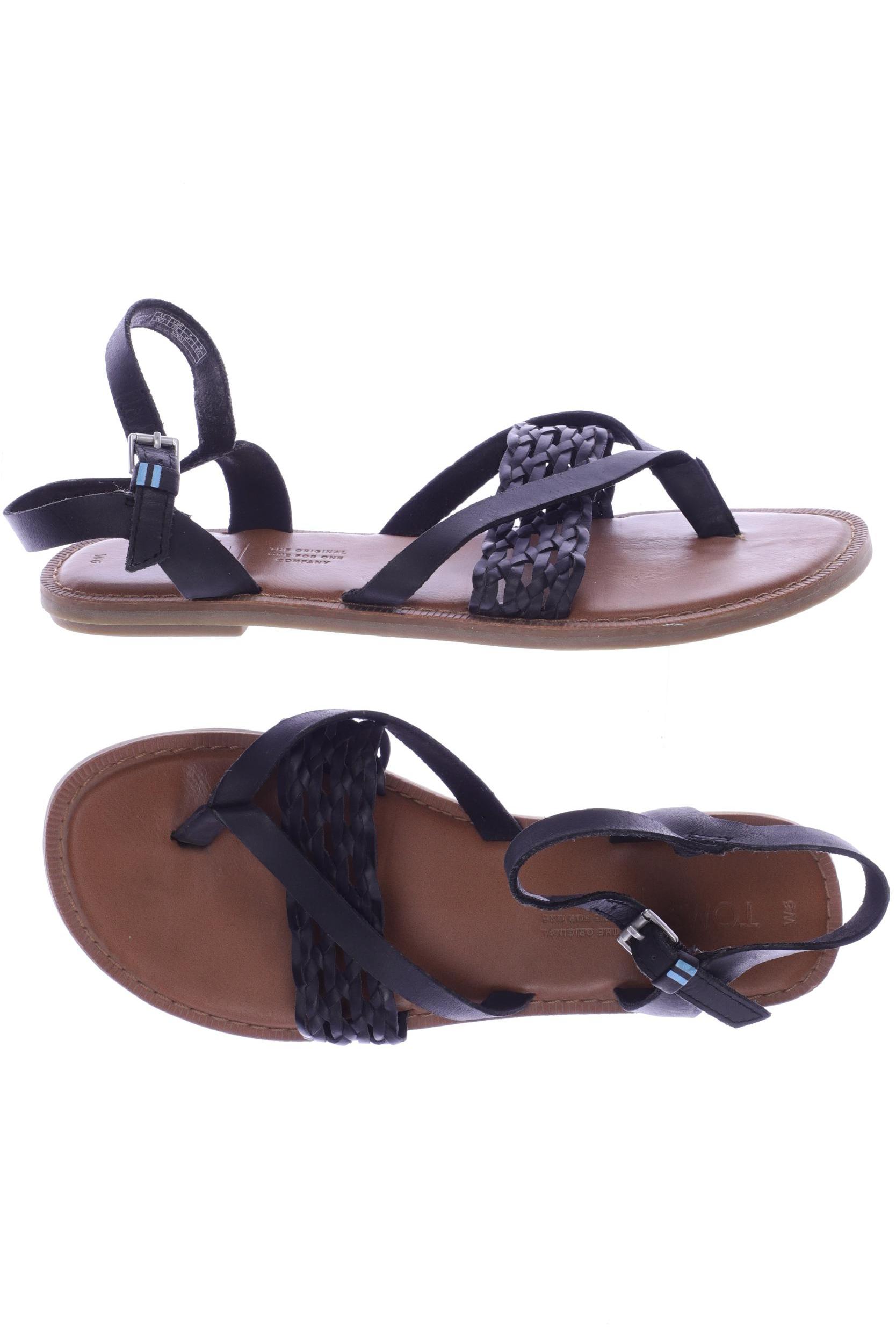 

TOMS Damen Sandale, schwarz