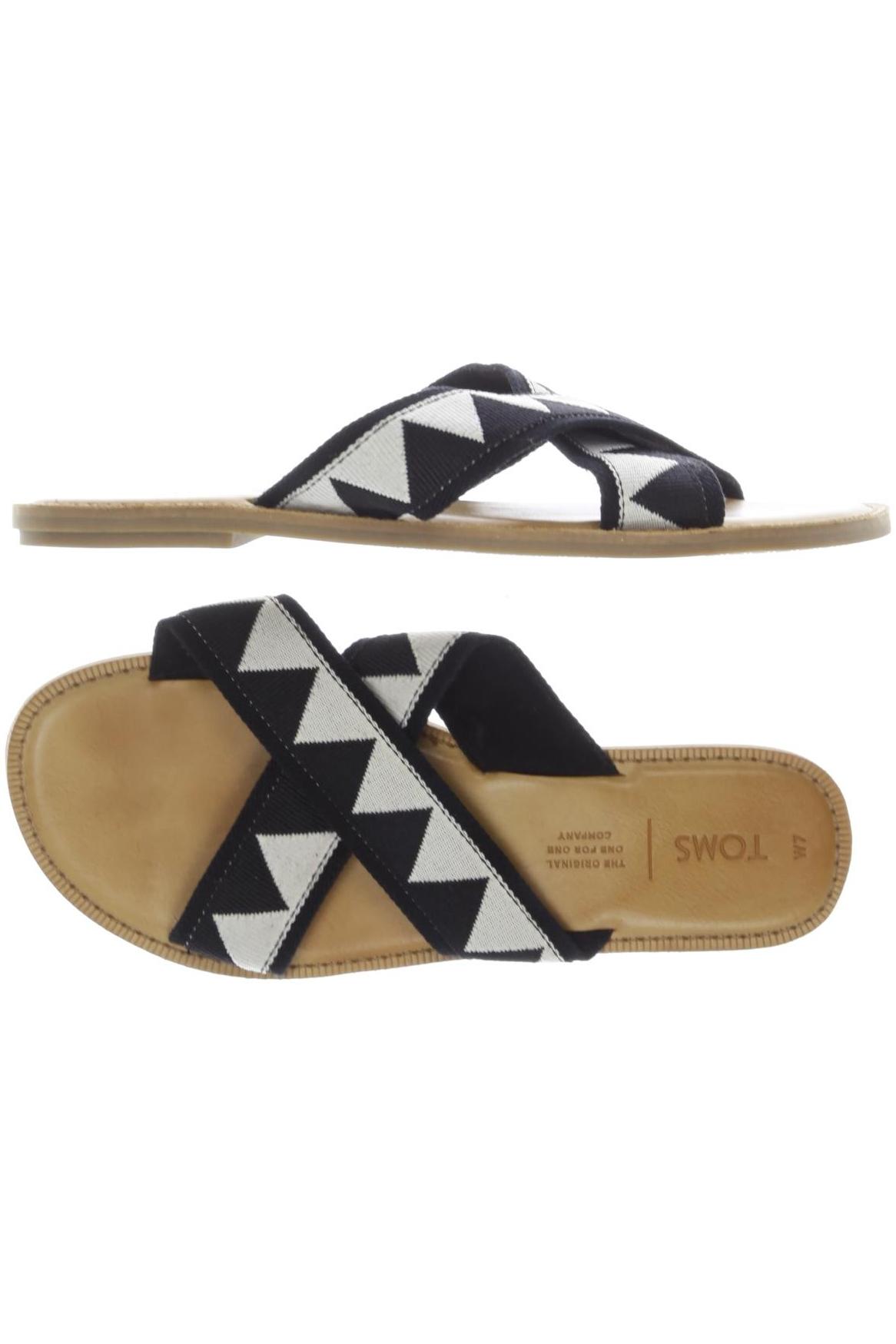 

Toms Damen Sandale, schwarz, Gr. 37.5