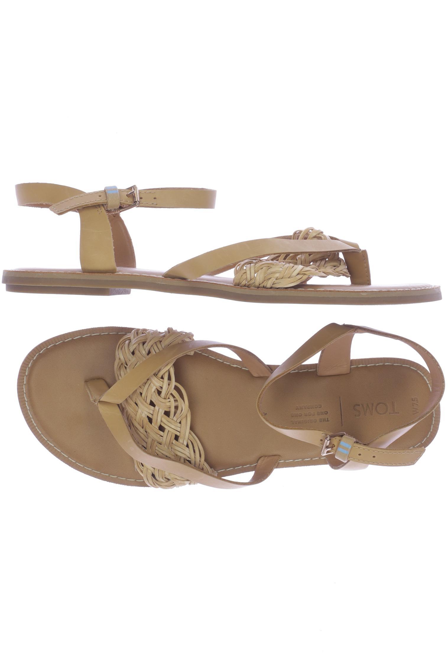 

Toms Damen Sandale, beige, Gr. 7.5