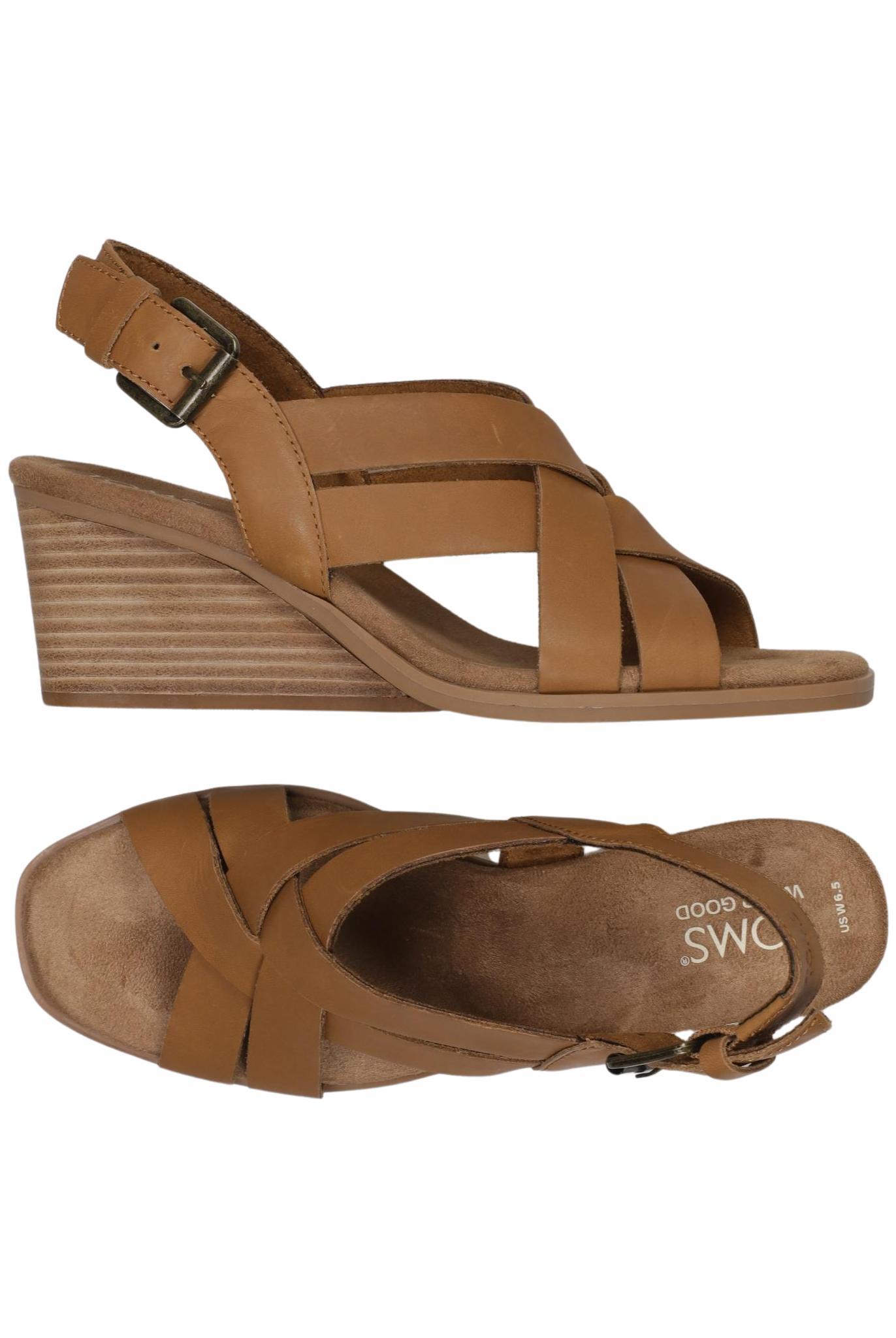 

Toms Damen Sandale, braun, Gr. 37