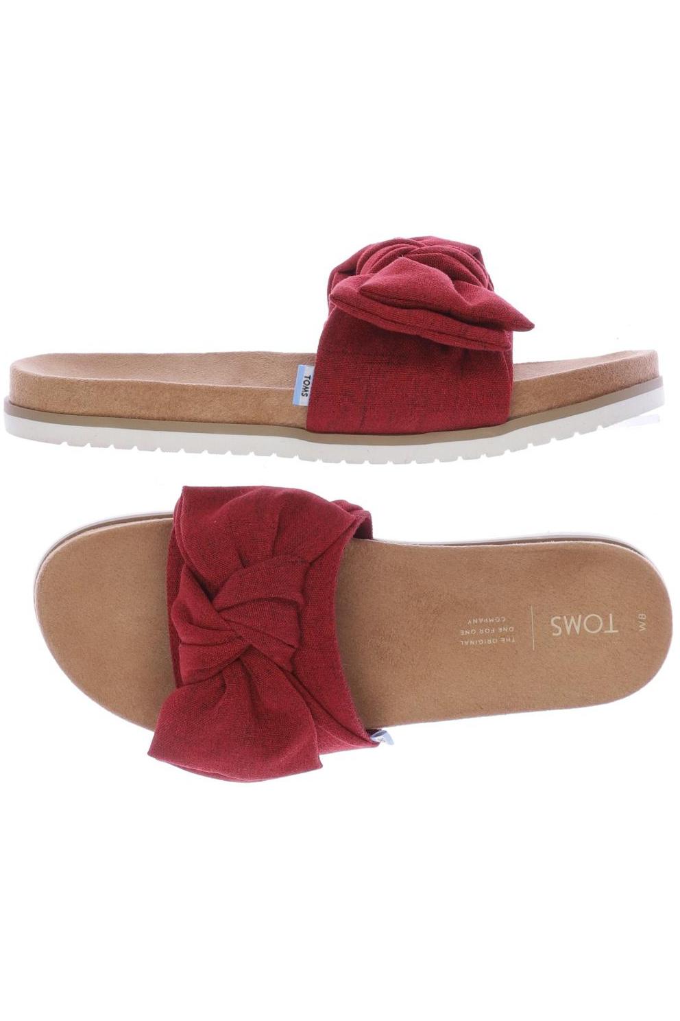 

Toms Damen Sandale, rot, Gr. 38.5
