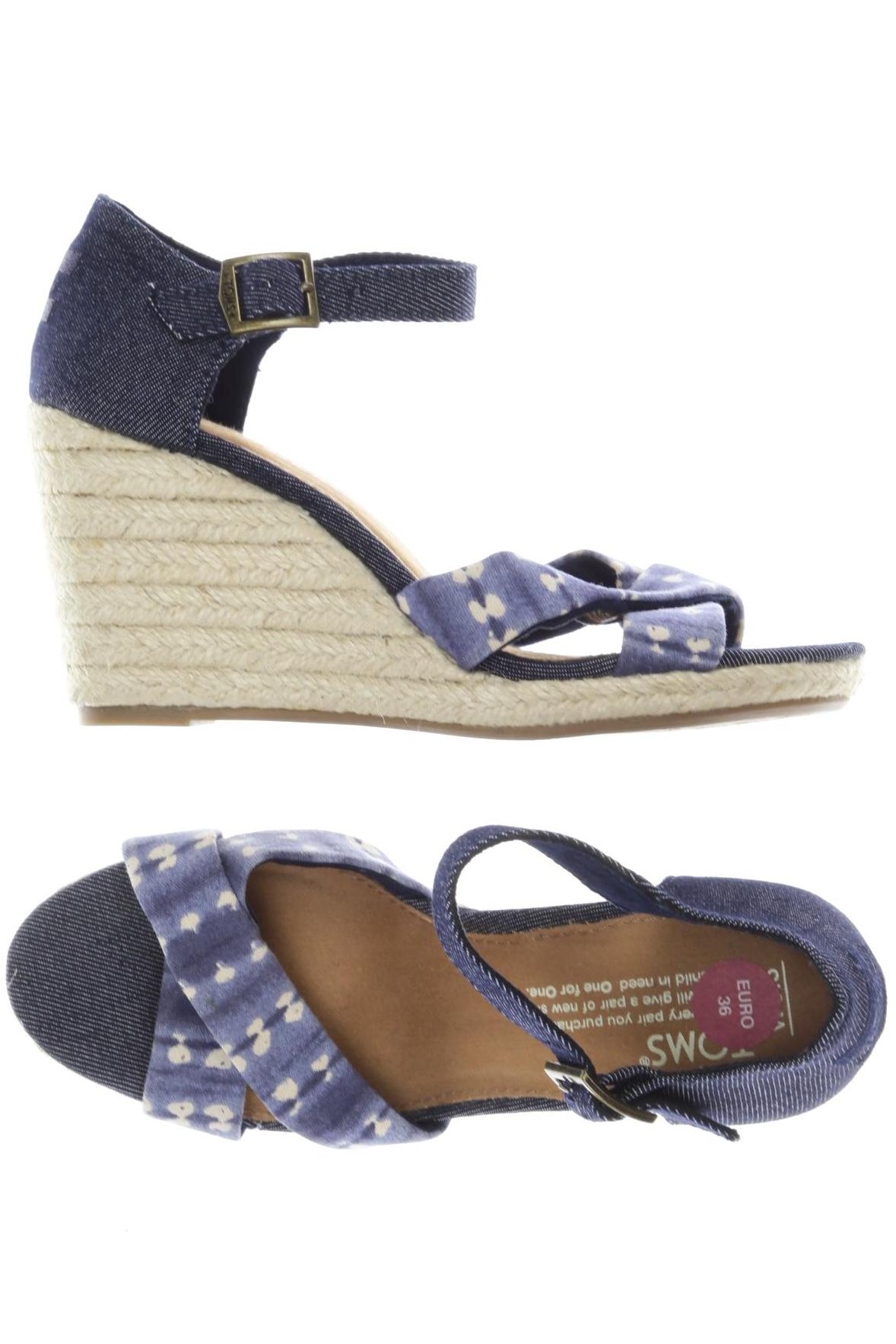 

Toms Damen Sandale, marineblau, Gr. 36