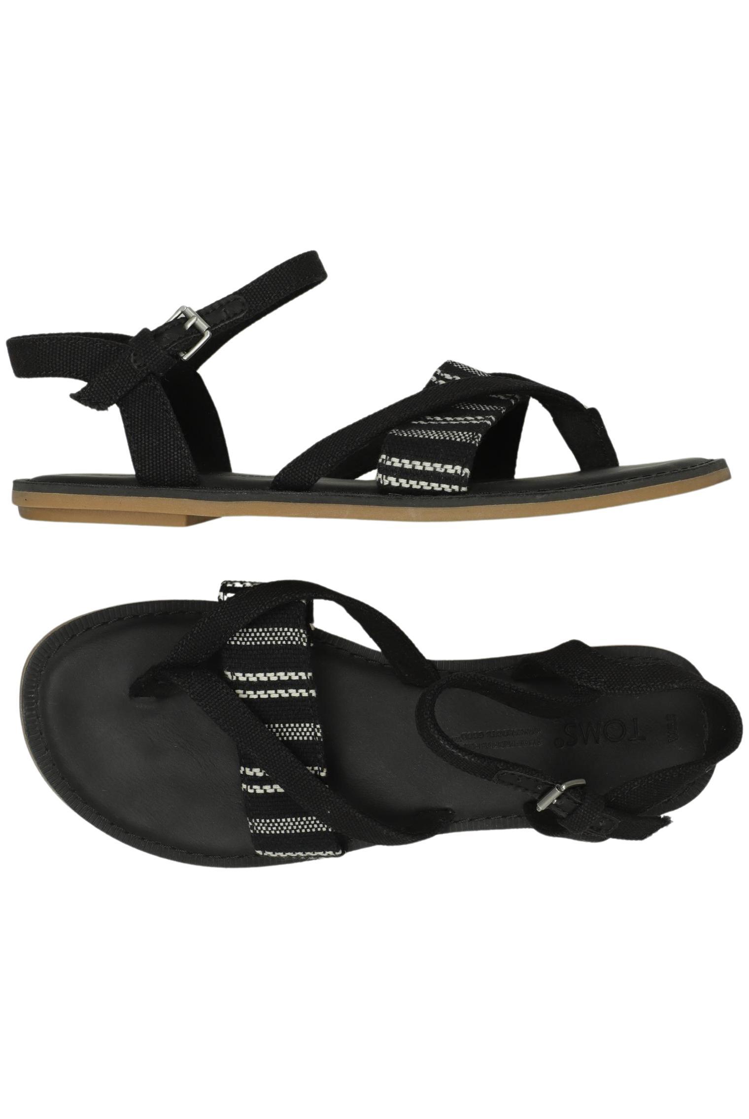 

Toms Damen Sandale, schwarz, Gr. 36