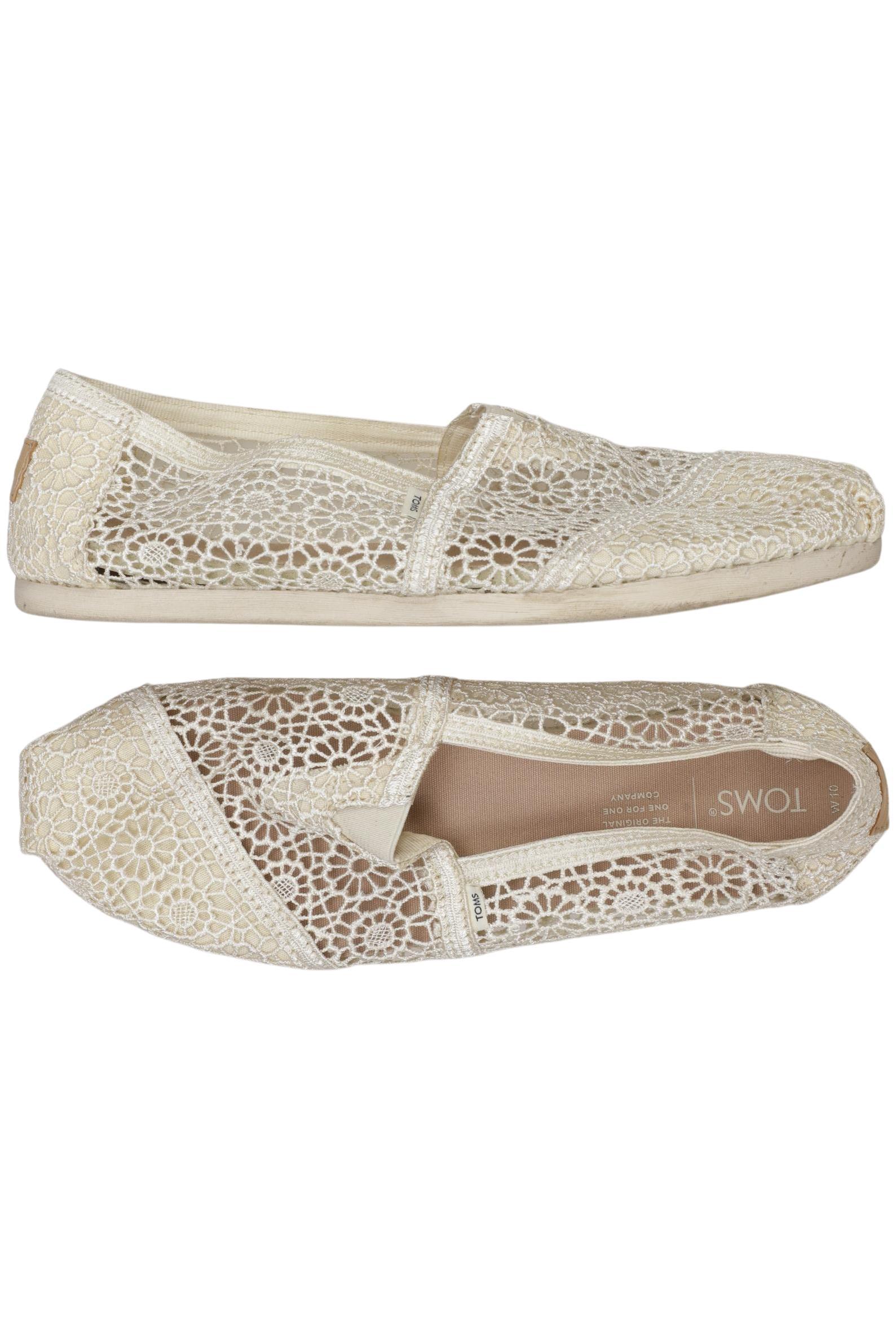 

Toms Damen Sandale, cremeweiß, Gr. 42