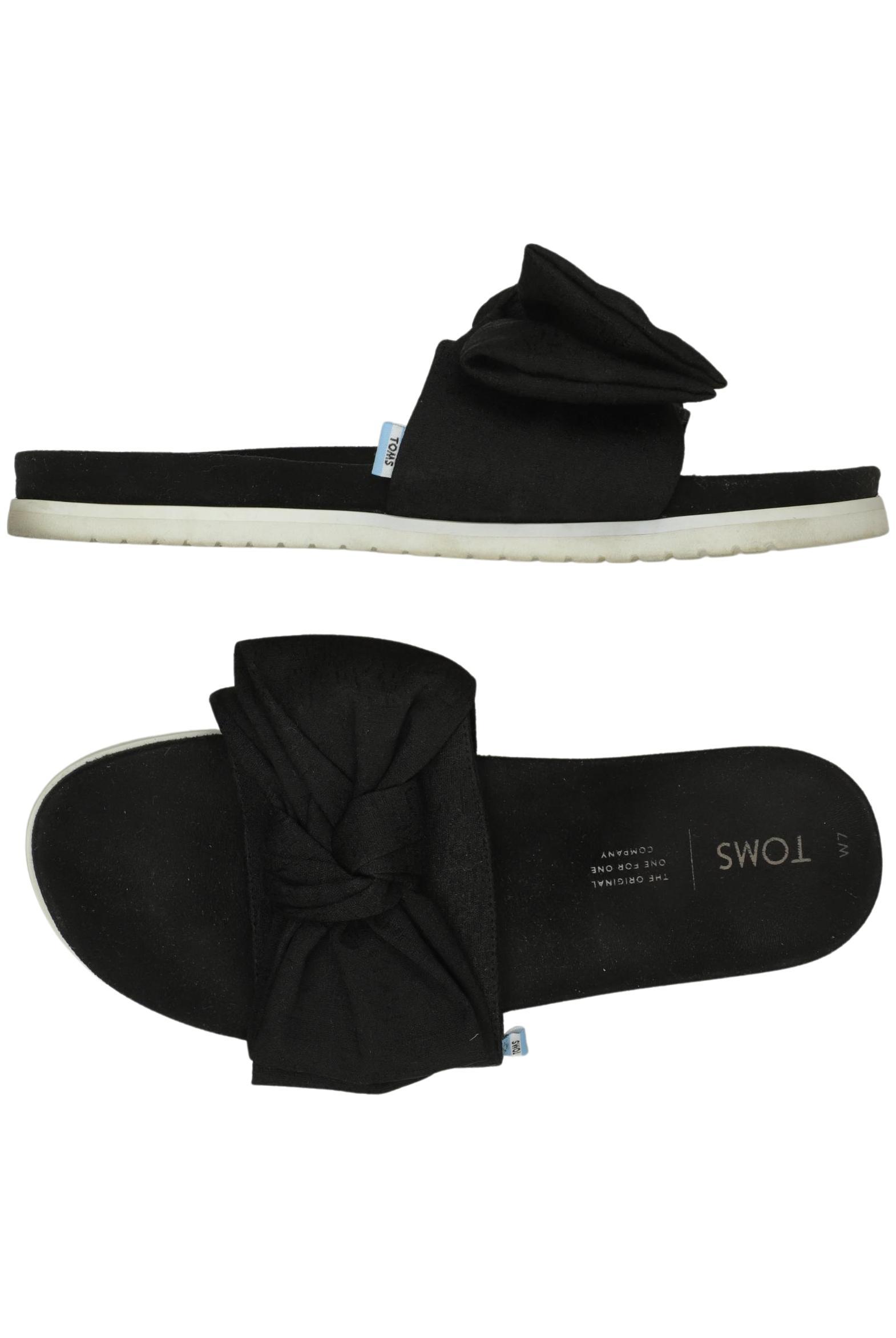 

Toms Damen Sandale, schwarz, Gr. 37.5
