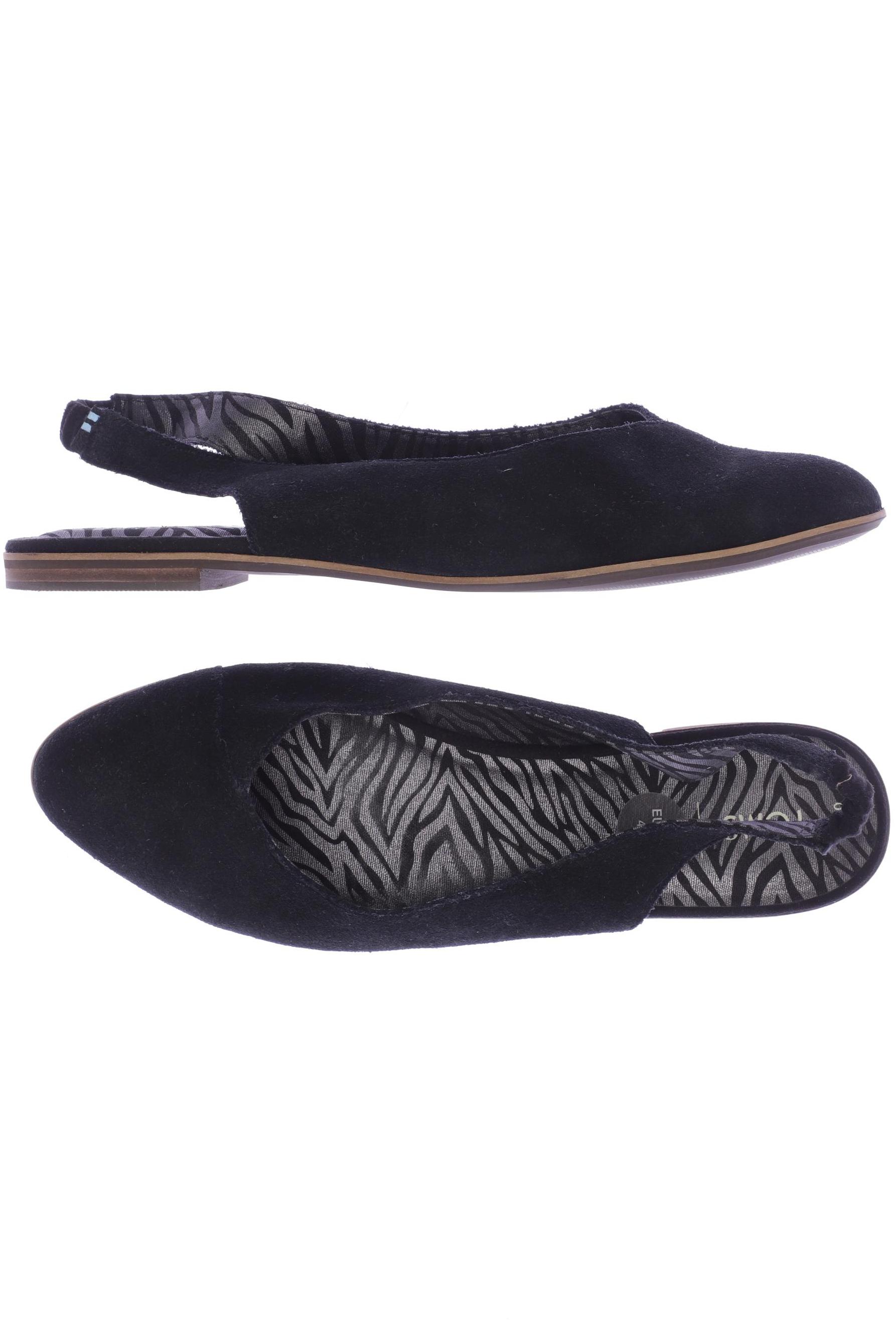 

Toms Damen Sandale, schwarz, Gr. 42