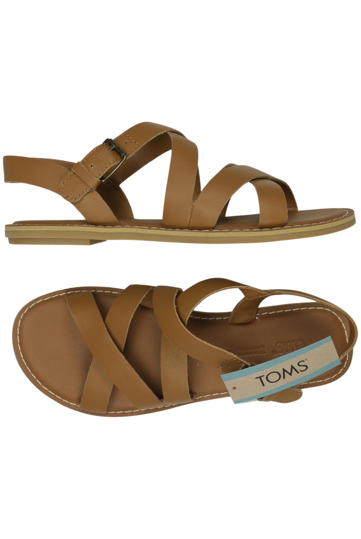 

Toms Damen Sandale, braun, Gr. 36