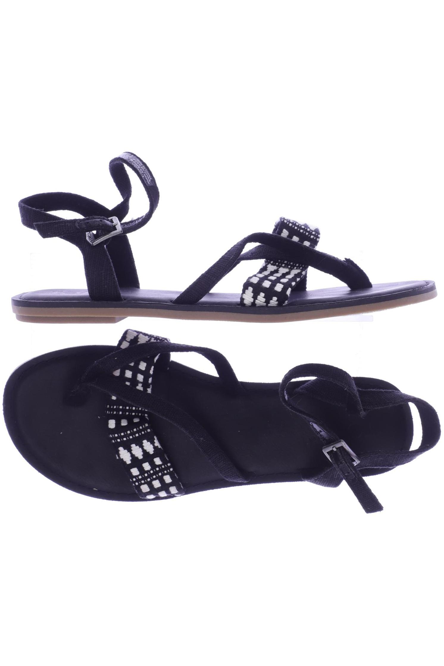 

TOMS Damen Sandale, schwarz
