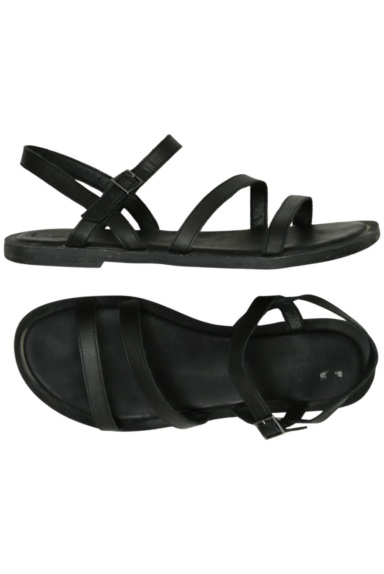

Toms Damen Sandale, schwarz, Gr. 40
