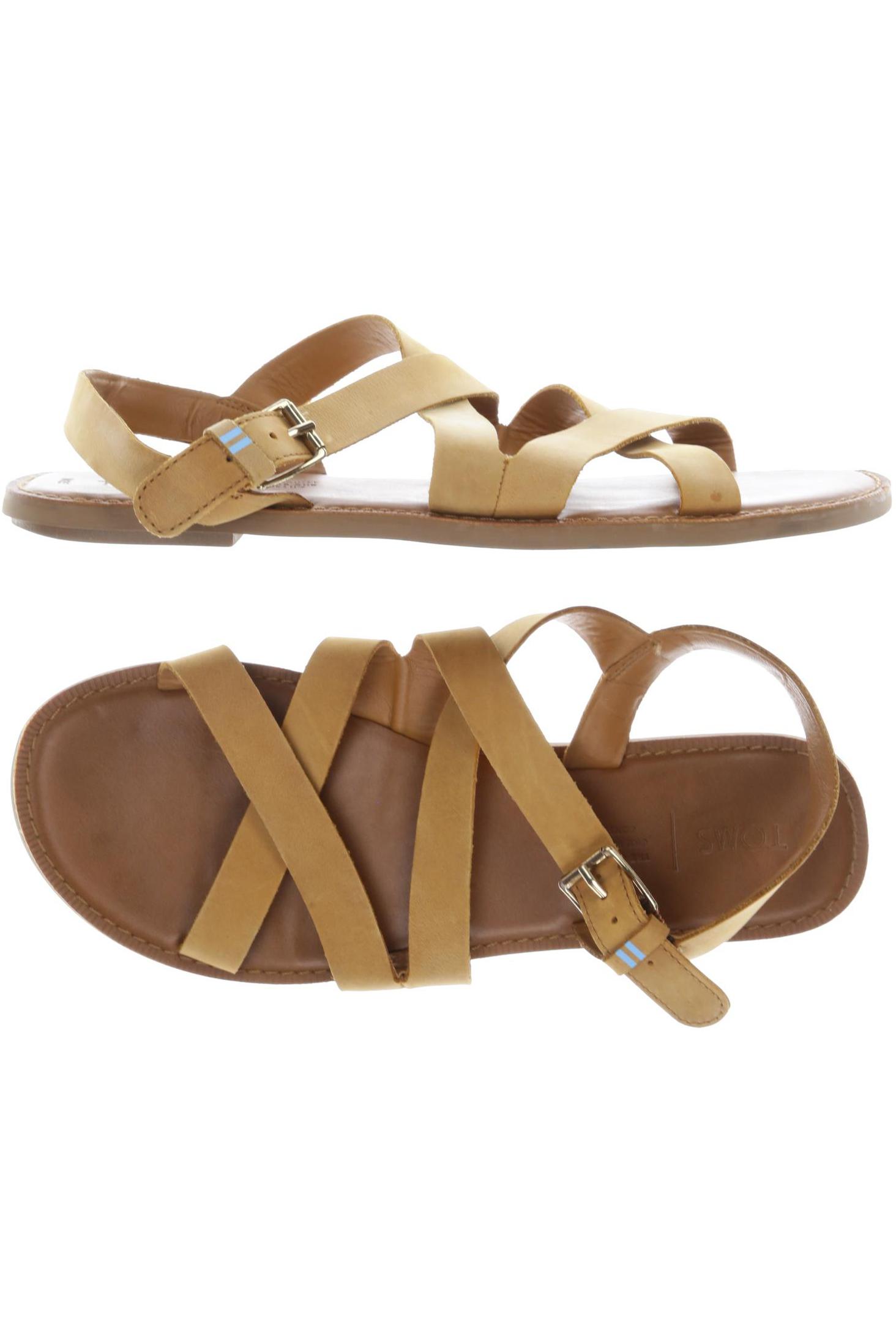 

Toms Damen Sandale, beige, Gr. 39