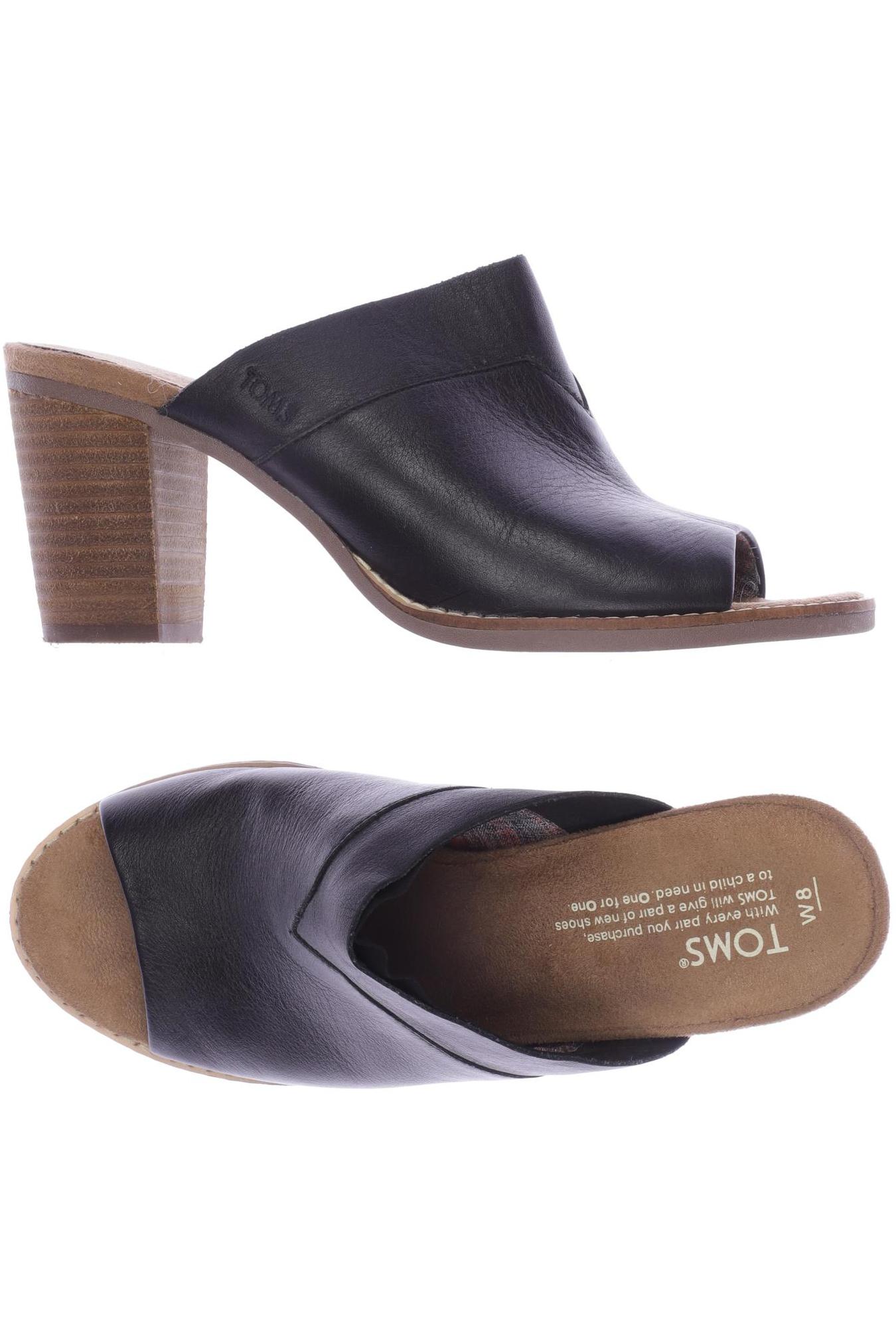 

TOMS Damen Sandale, schwarz