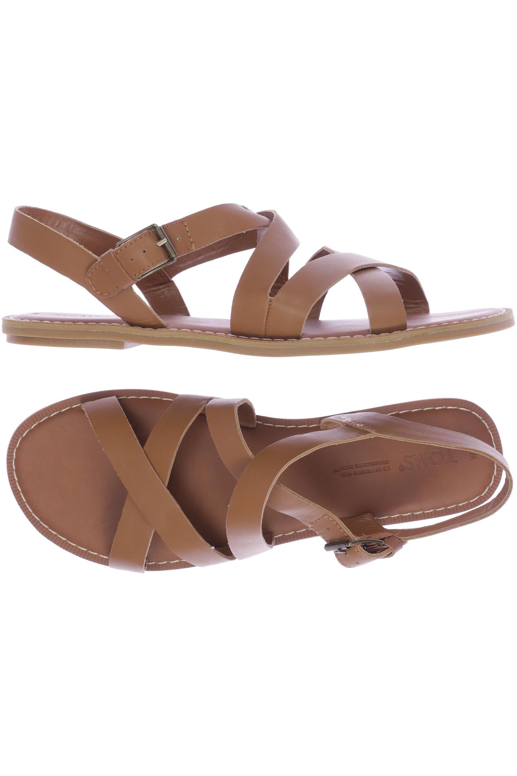 

Toms Damen Sandale, braun, Gr. 40