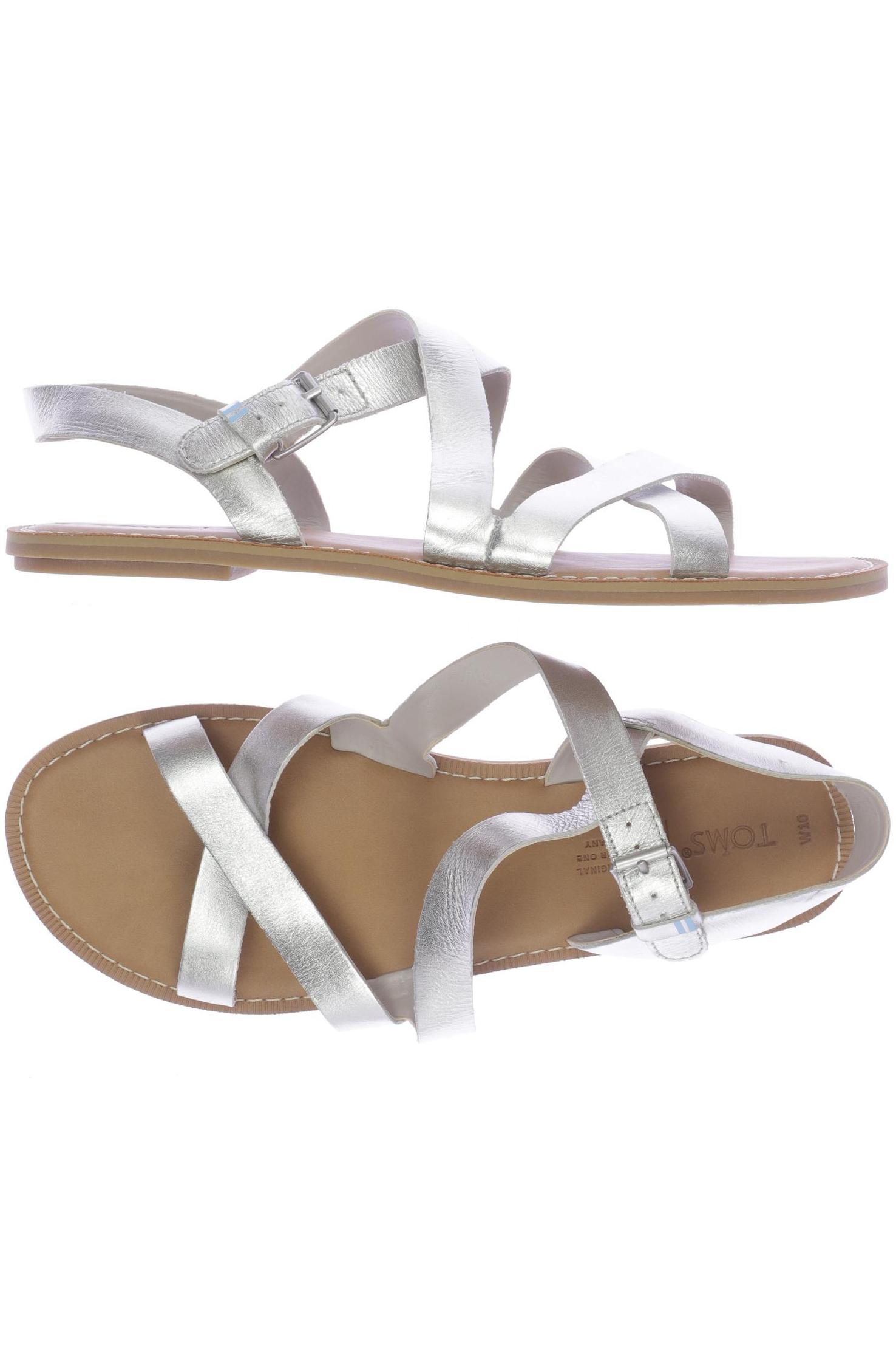 

Toms Damen Sandale, silber, Gr. 42
