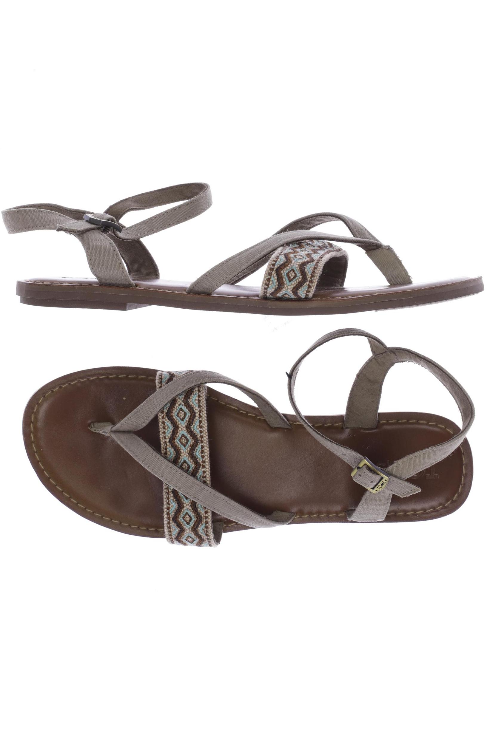 

Toms Damen Sandale, beige, Gr. 39