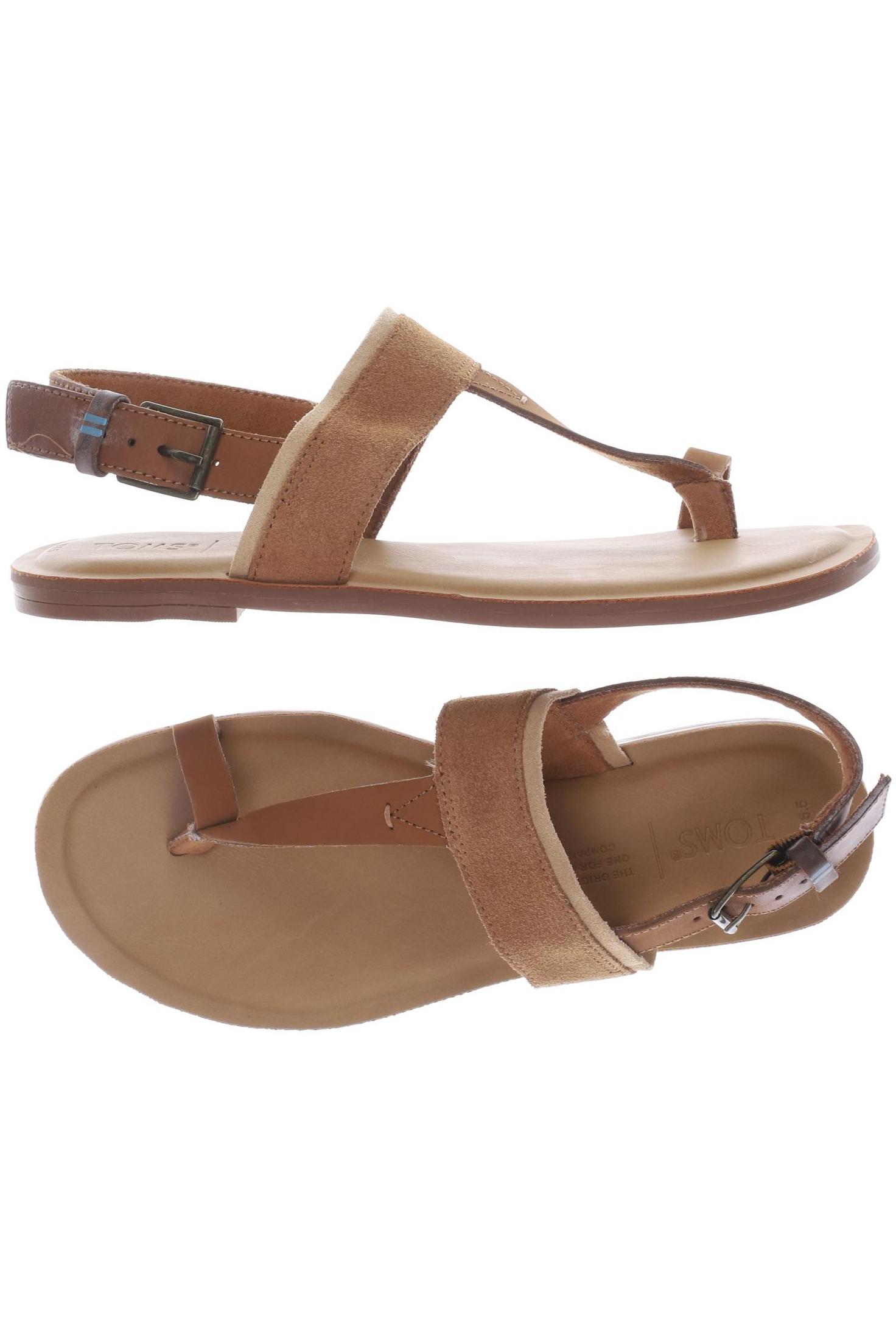 

Toms Damen Sandale, braun, Gr. 37