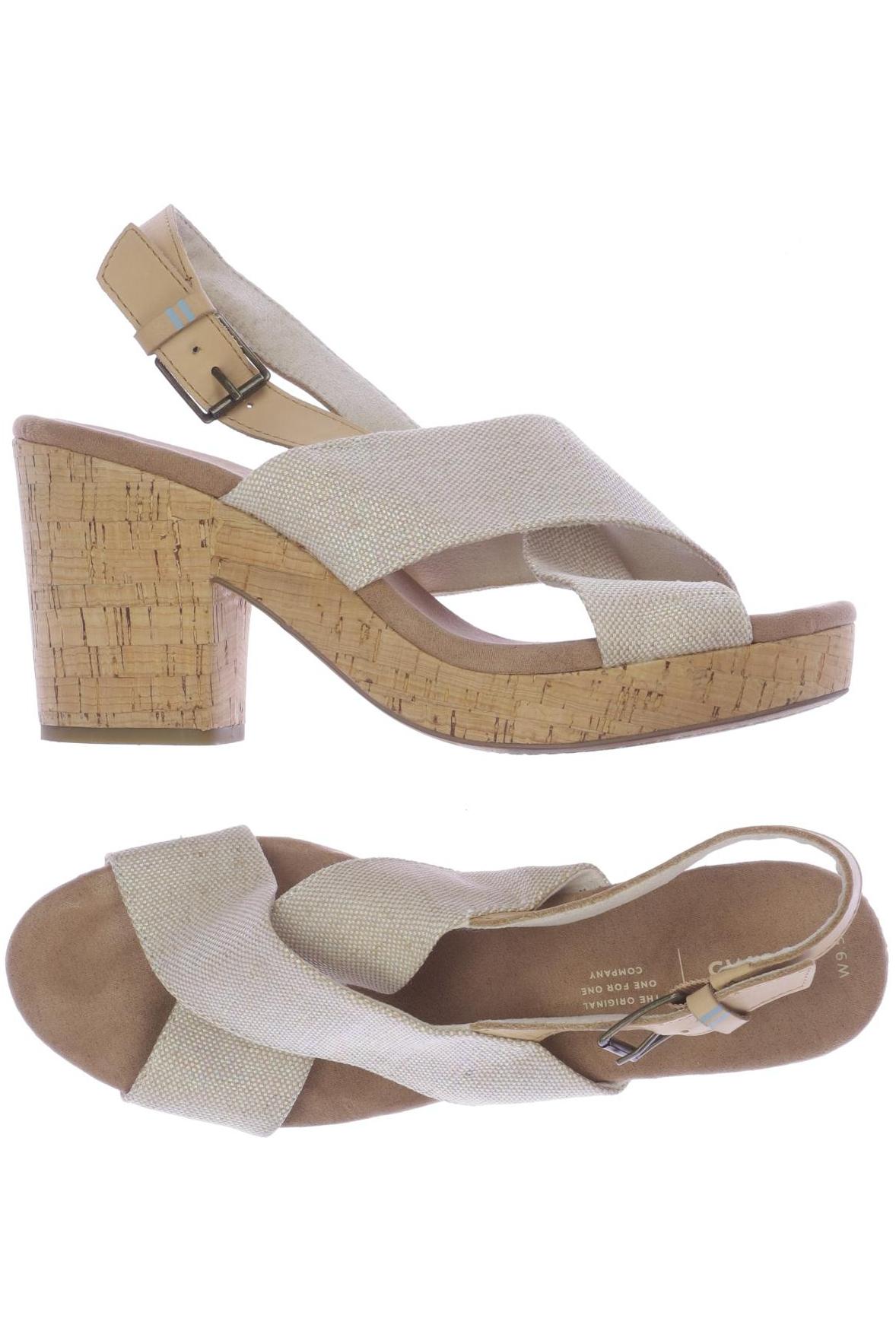 

Toms Damen Sandale, beige, Gr. 41