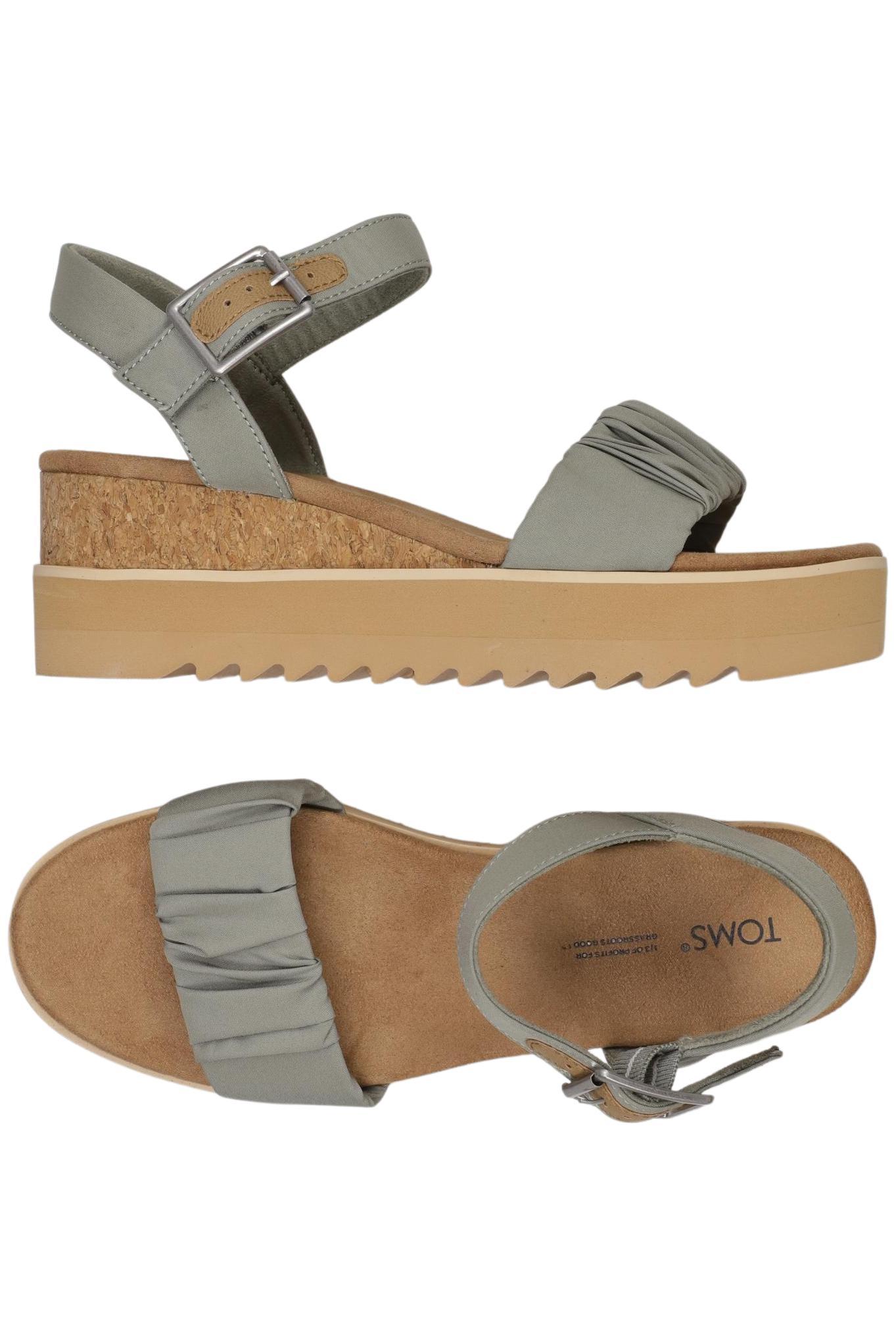 

Toms Damen Sandale, grün, Gr. 38