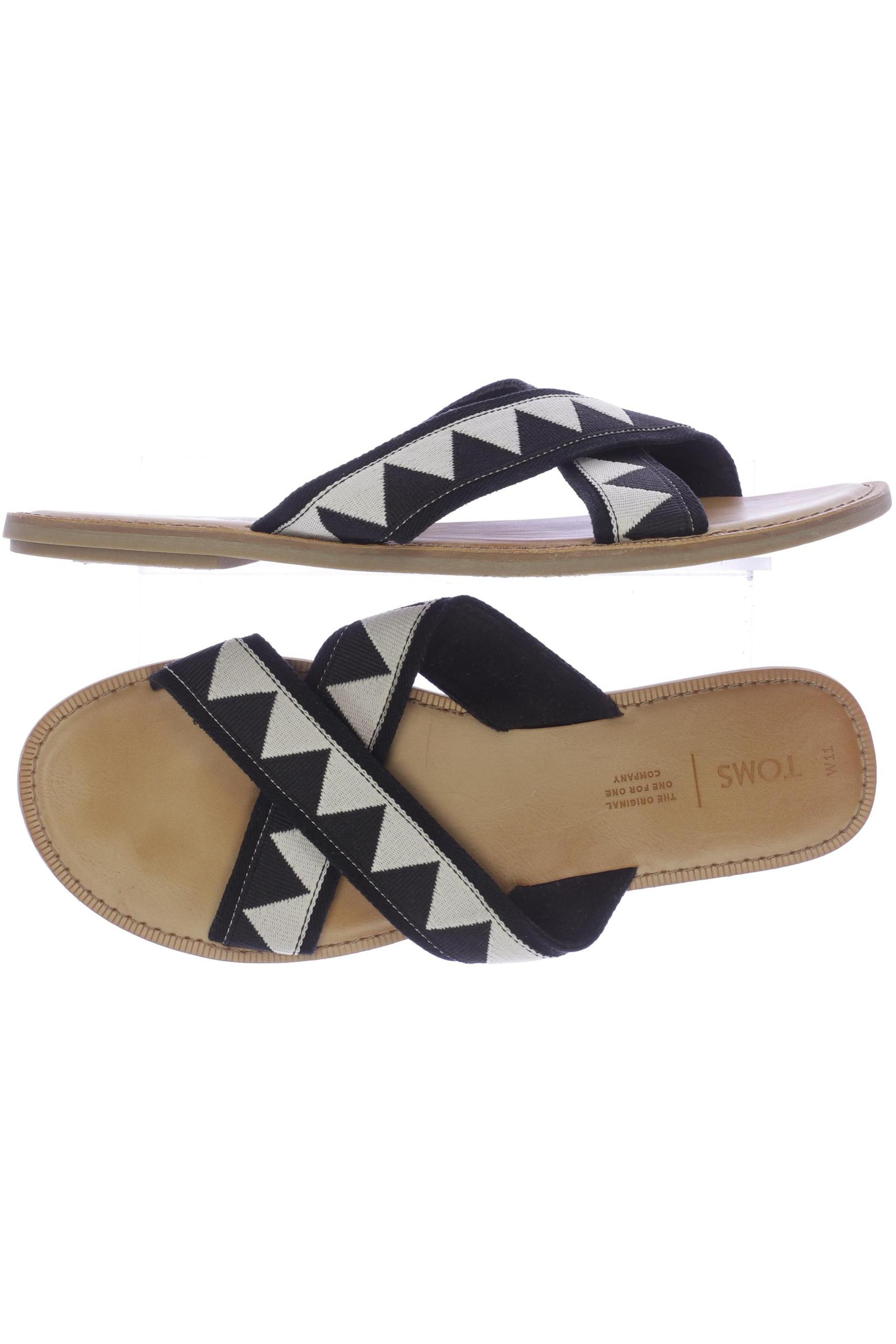 

Toms Damen Sandale, schwarz, Gr. 42.5