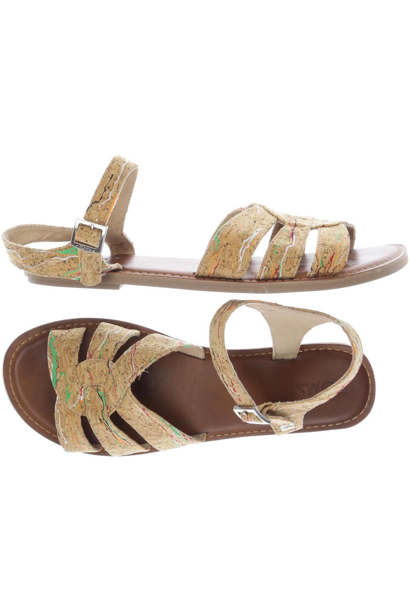 

Toms Damen Sandale, braun, Gr. 41