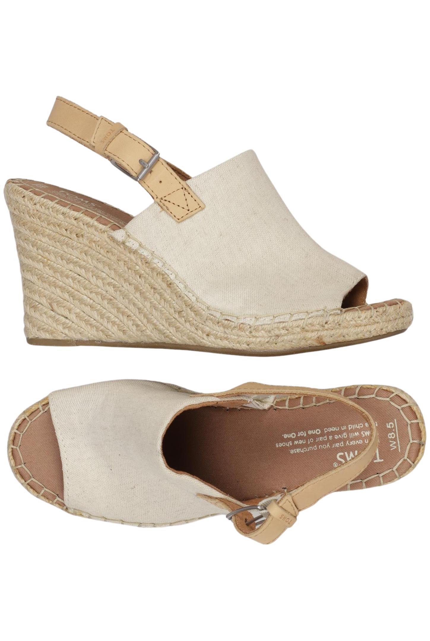

Toms Damen Sandale, beige, Gr. 39