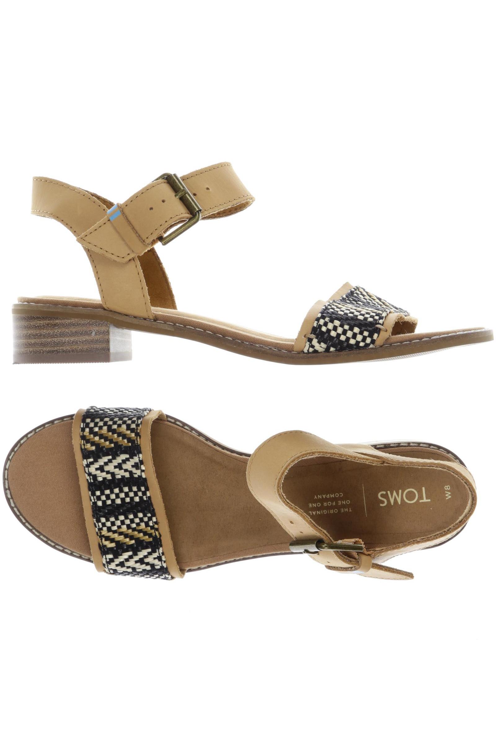 

Toms Damen Sandale, beige, Gr. 8