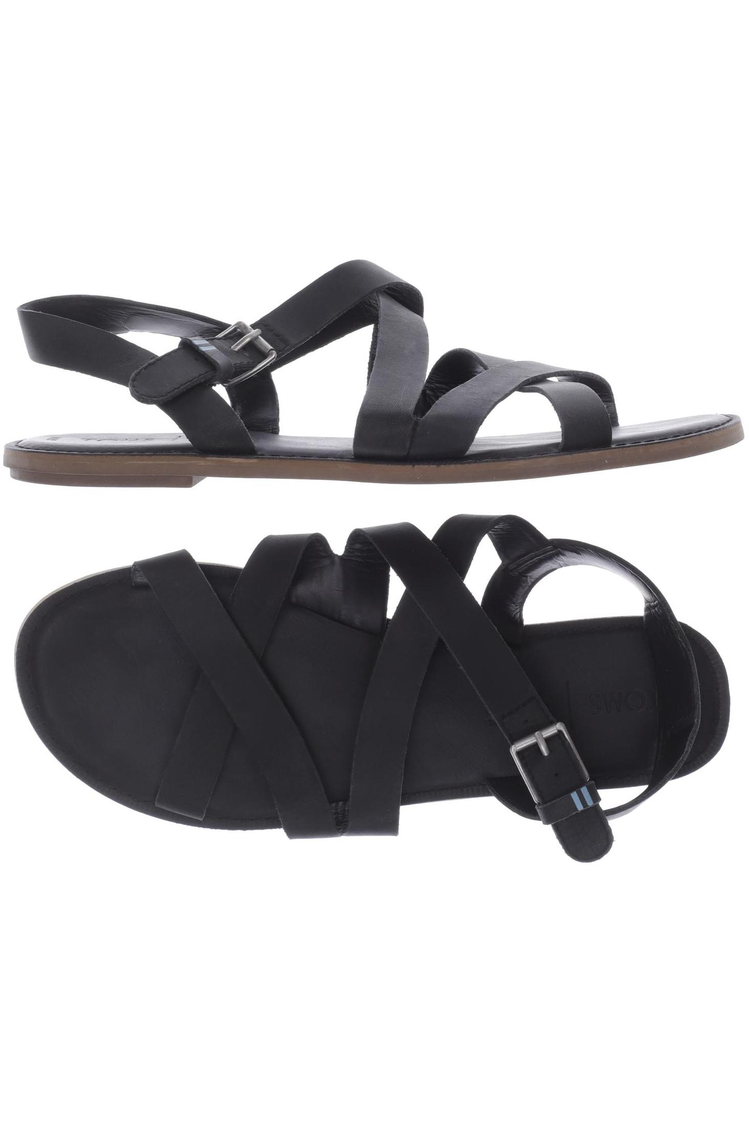 

Toms Damen Sandale, schwarz, Gr. 39