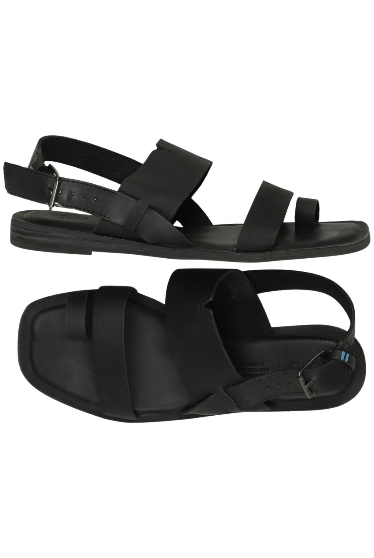 

Toms Damen Sandale, schwarz, Gr. 37