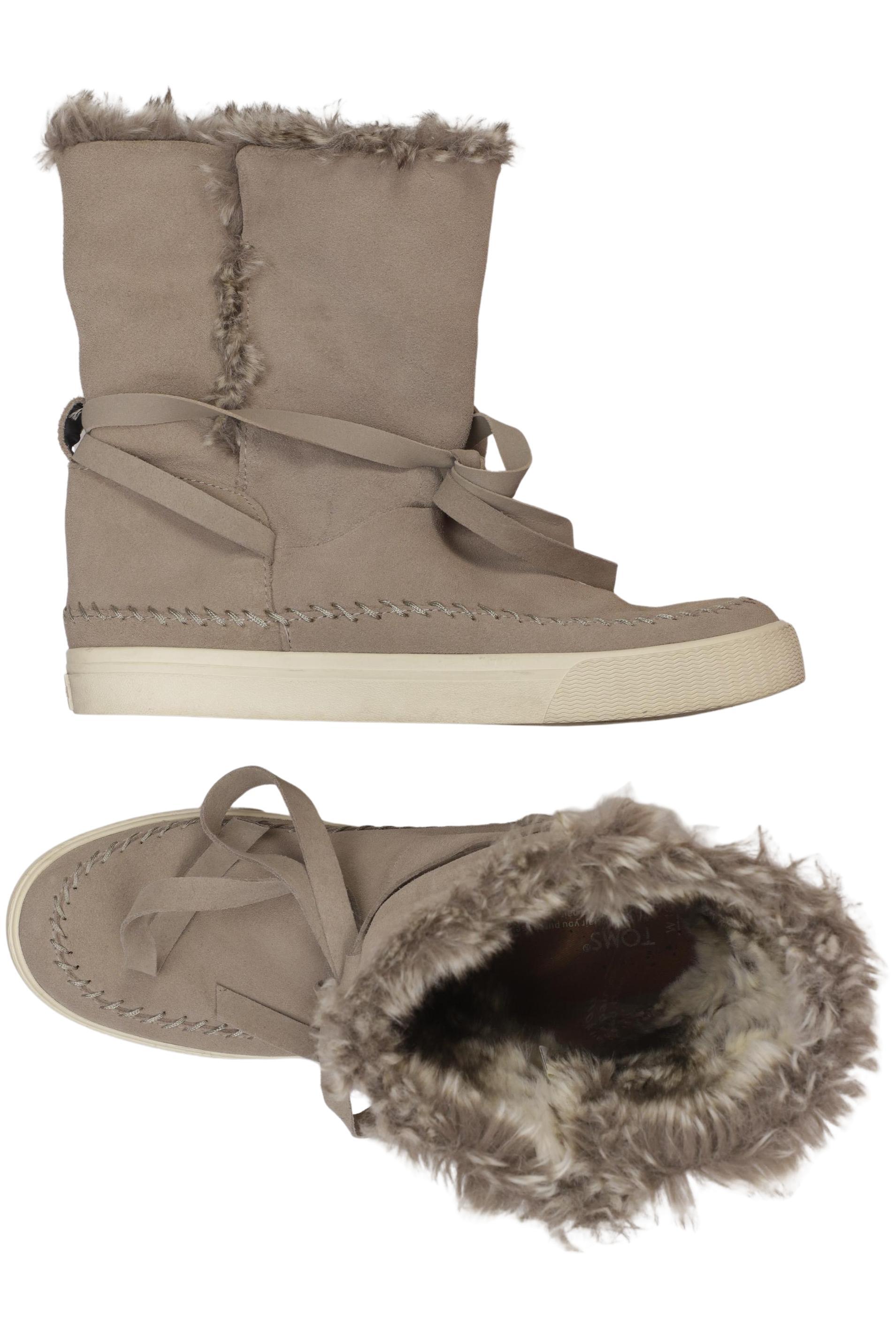 

Toms Damen Stiefel, beige, Gr. 10