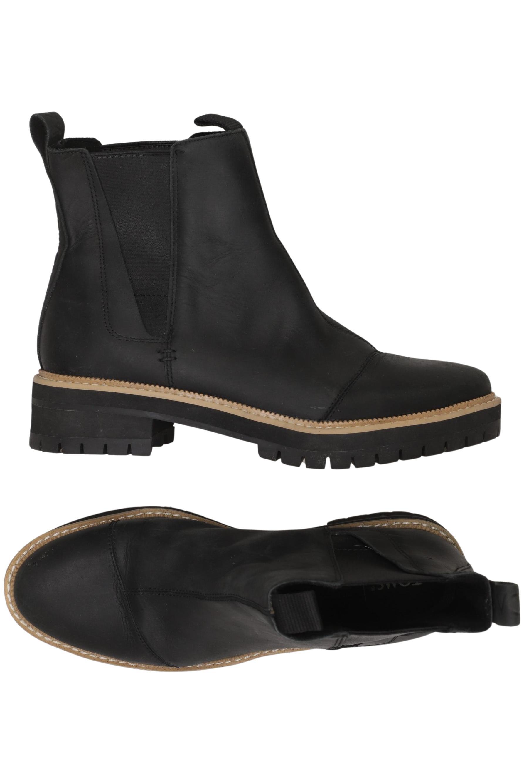 

Toms Damen Stiefelette, schwarz, Gr. 40