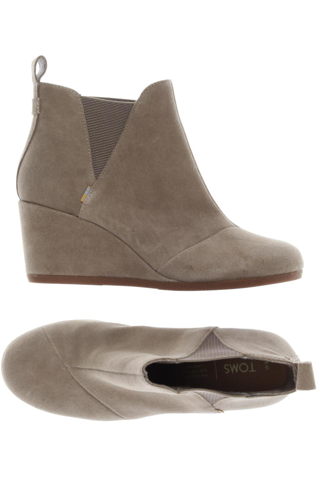 

Toms Damen Stiefelette, beige, Gr. 40