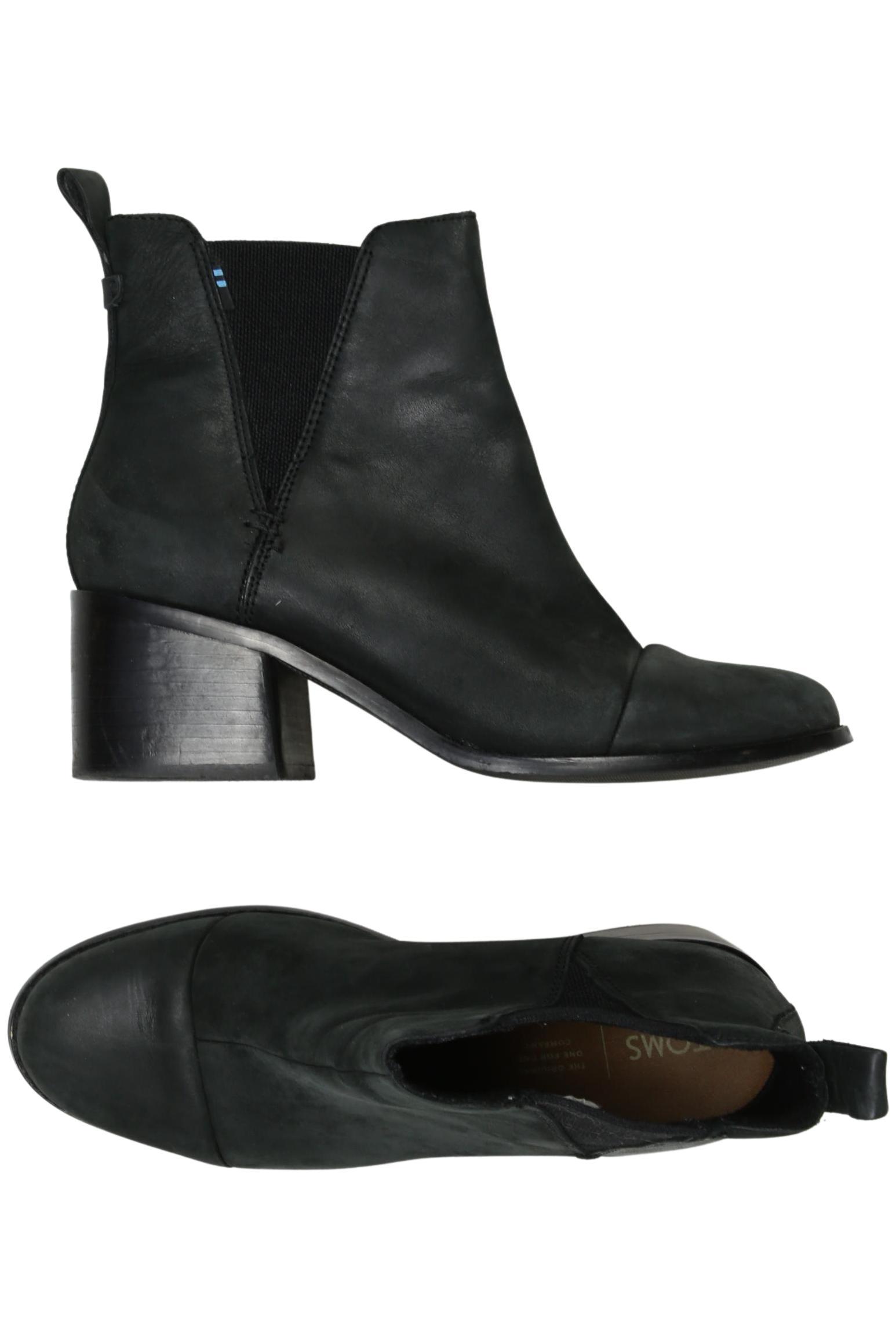 

Toms Damen Stiefelette, schwarz, Gr. 40