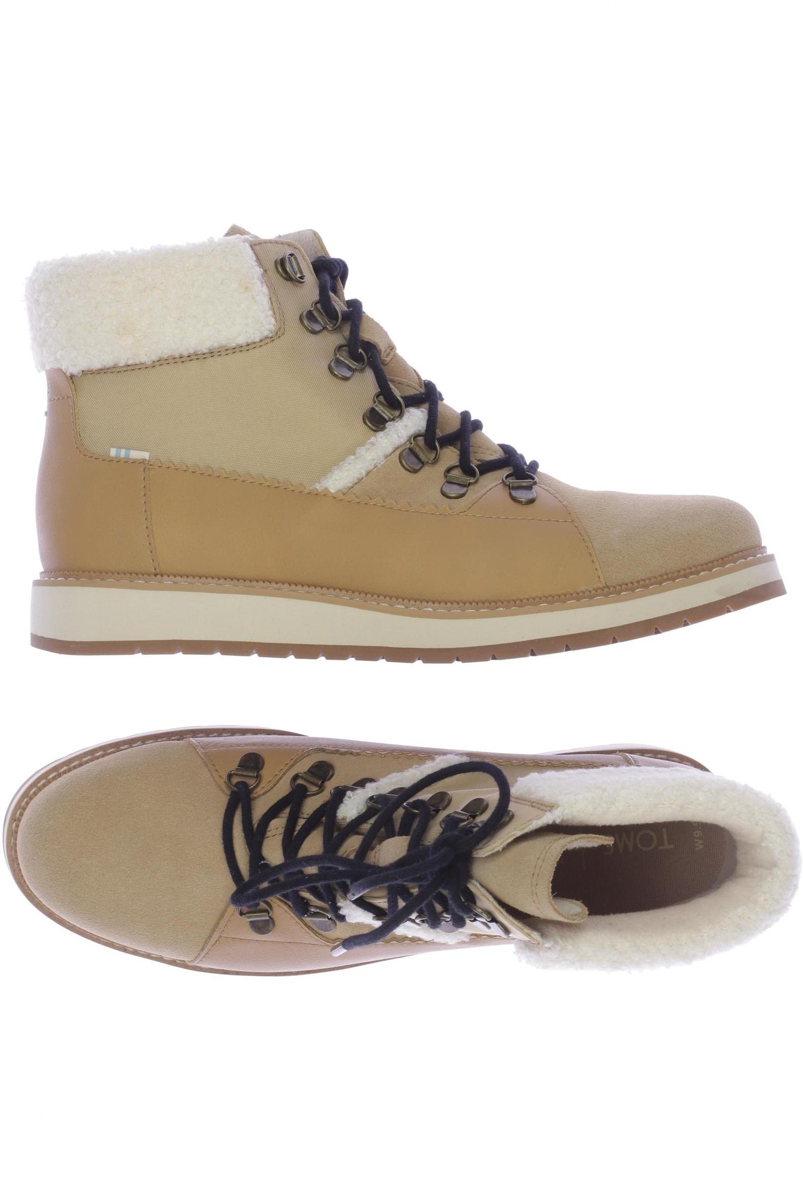 

Toms Damen Stiefelette, beige, Gr. 41