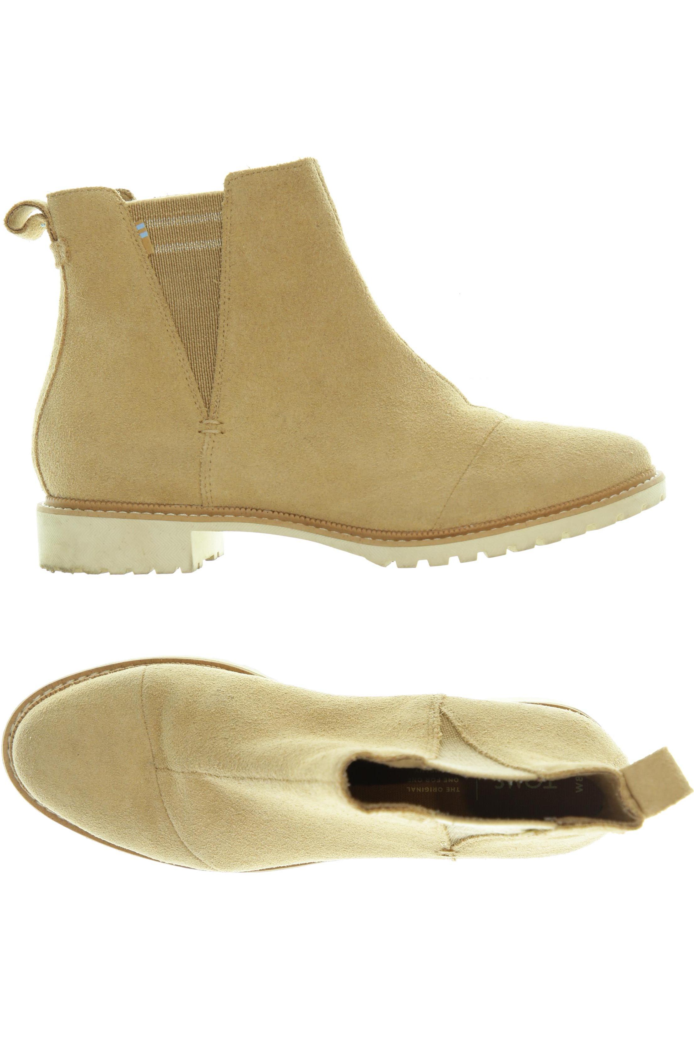 

Toms Damen Stiefelette, beige, Gr. 39